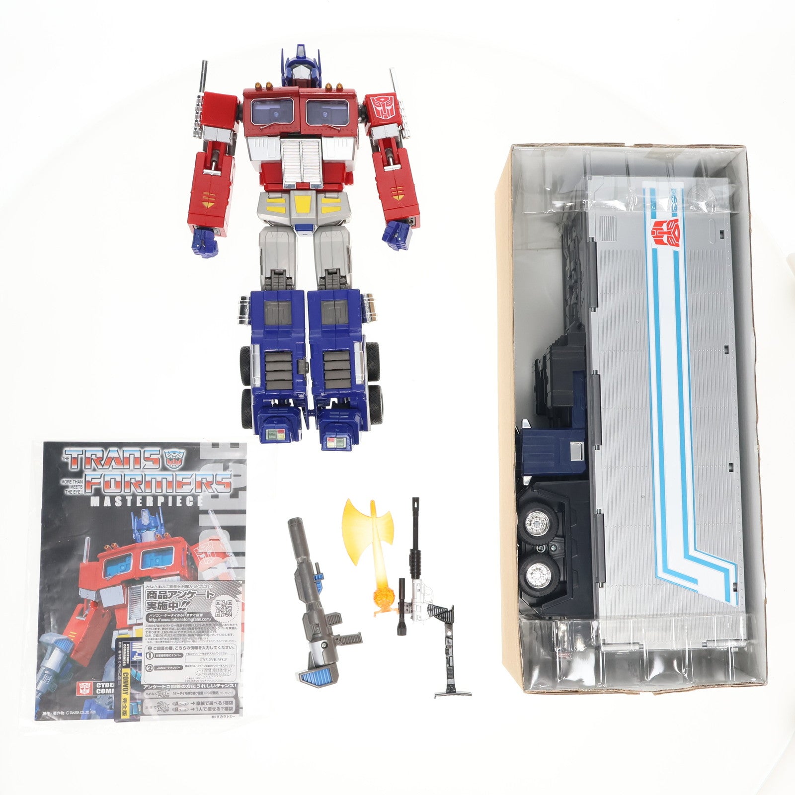 【中古即納】[TOY] トランスフォーマー マスターピース MP-4 コンボイ完全版 完成トイ タカラトミー(20060928)