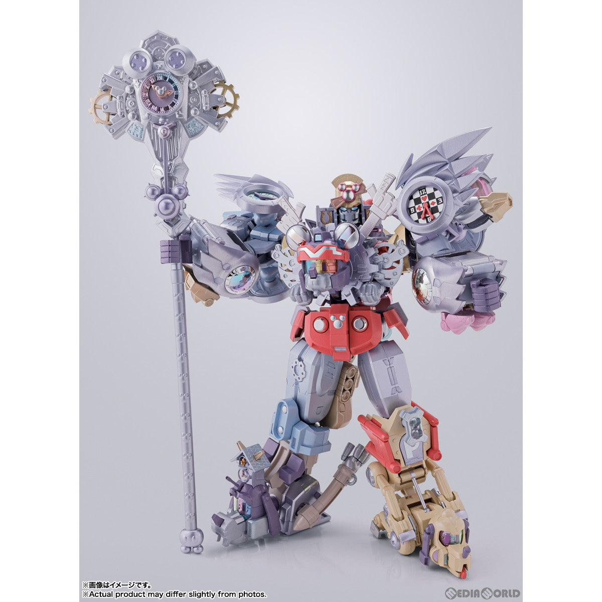 【中古即納】[TOY] 超合金 超魔法合体キングロボ ミッキー&フレンズ Disney 100 Years of Wonder ディズニー 完成トイ バンダイスピリッツ(20231216)