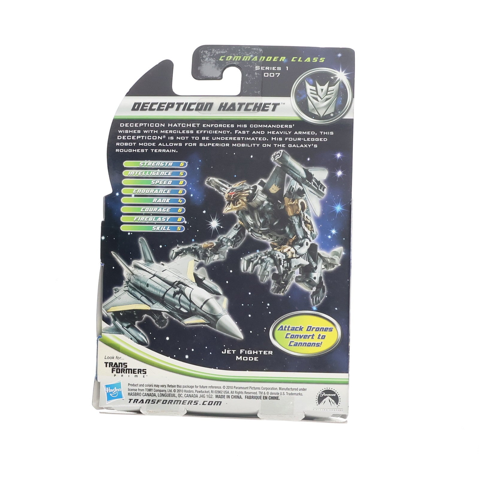 【中古即納】[TOY] トランスフォーマー CYBERVERSE(サイバーバース) CV-21 ディセプティコンハチェット トランスフォーマー/ダークサイド・ムーン 完成トイ タカラトミー(20110903)