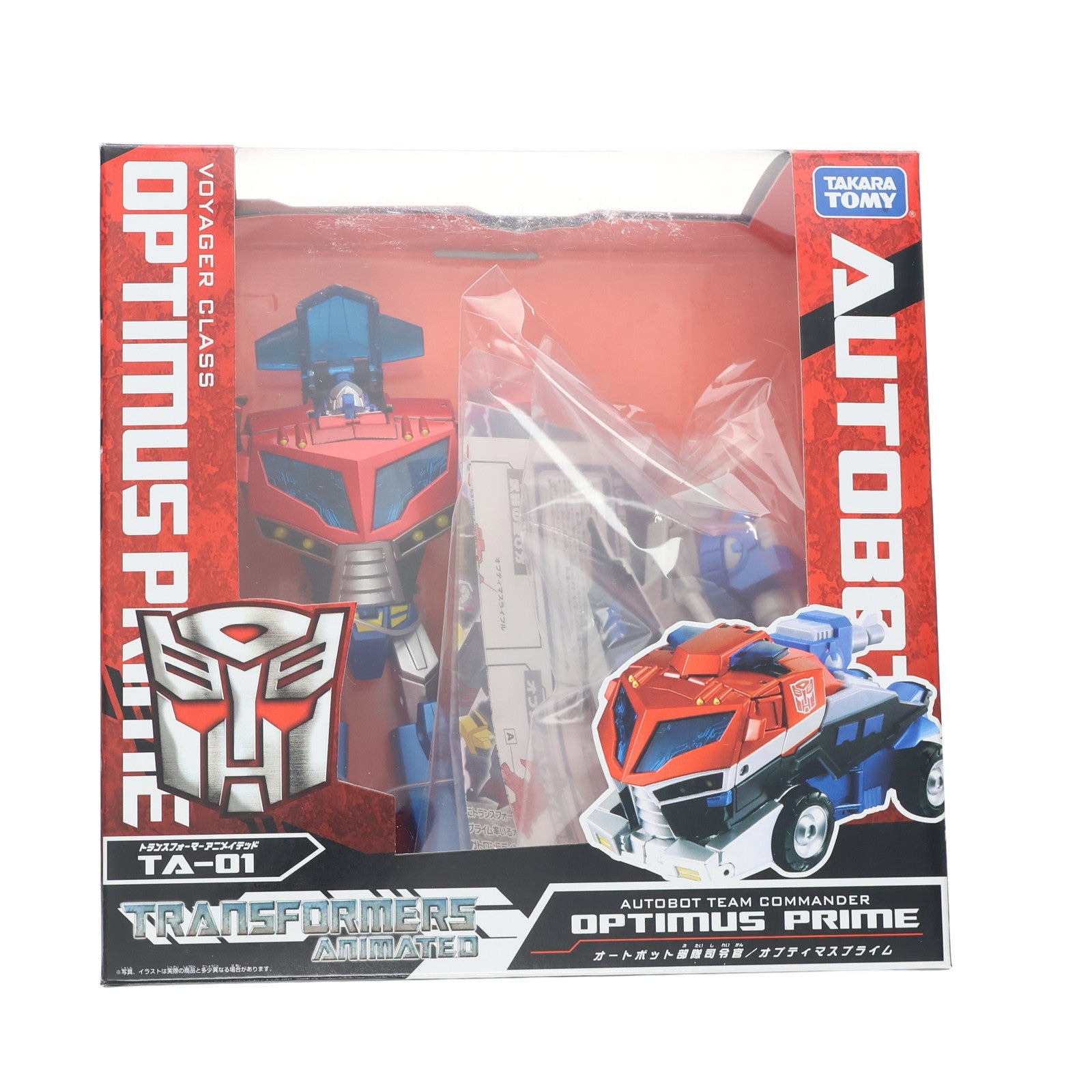 【中古即納】[TOY] トランスフォーマー アニメイテッド TA-01 オプティマスプライム 完成トイ タカラトミー(20100327)