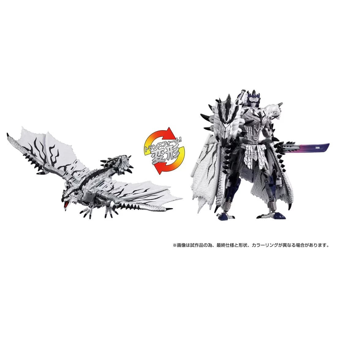 【中古即納】[TOY] T-SPARK トランスフォーマー SYNERGENEX(シナジネクス) シルバーリオレウスプライム モンスターハンター 完成トイ タカラトミー(20250930)