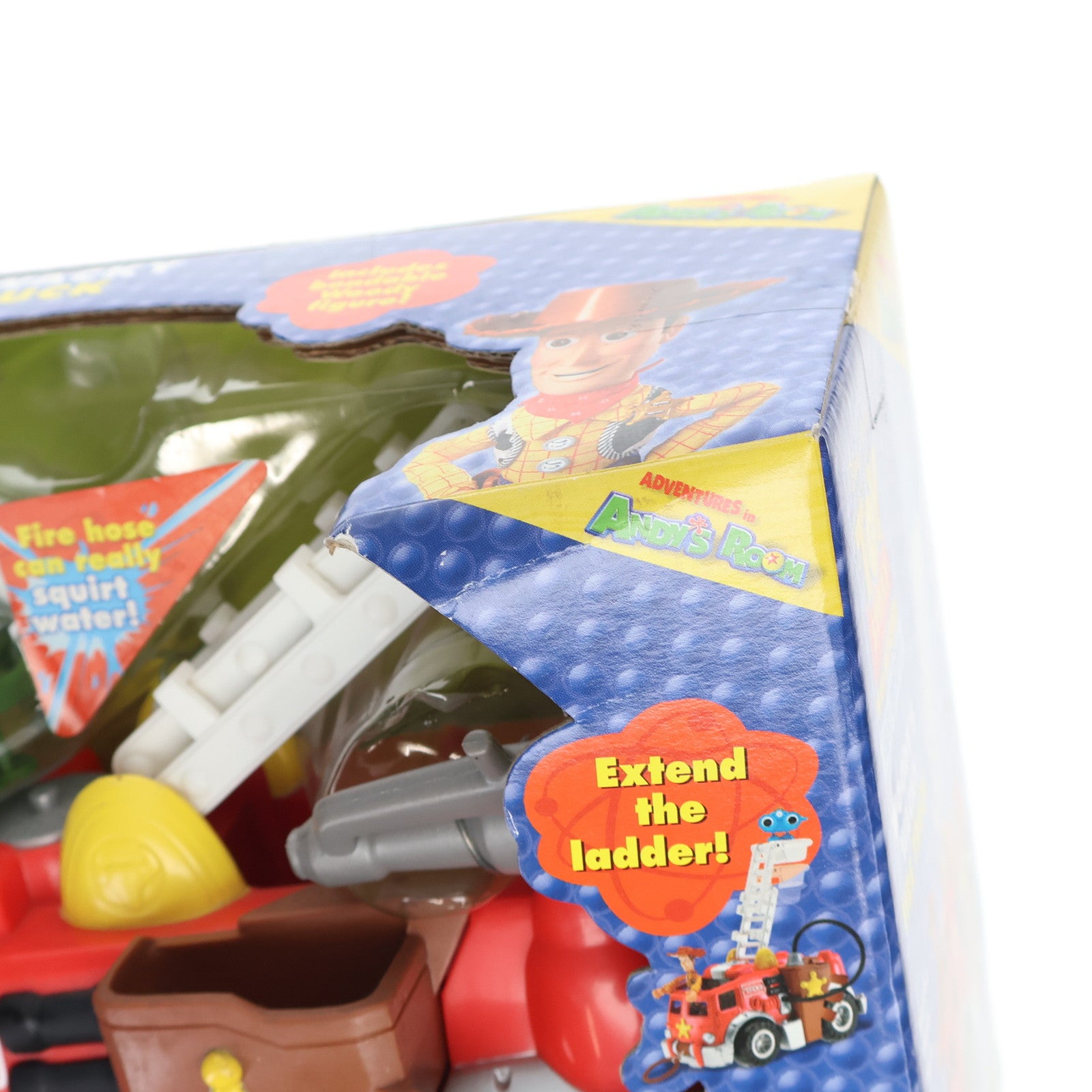 【中古即納】[TOY] Woody's Wacky Fire Truck(ウッディのハイパー消防車) トイ・ストーリー 完成トイ(3042) ハズブロ(20031231)