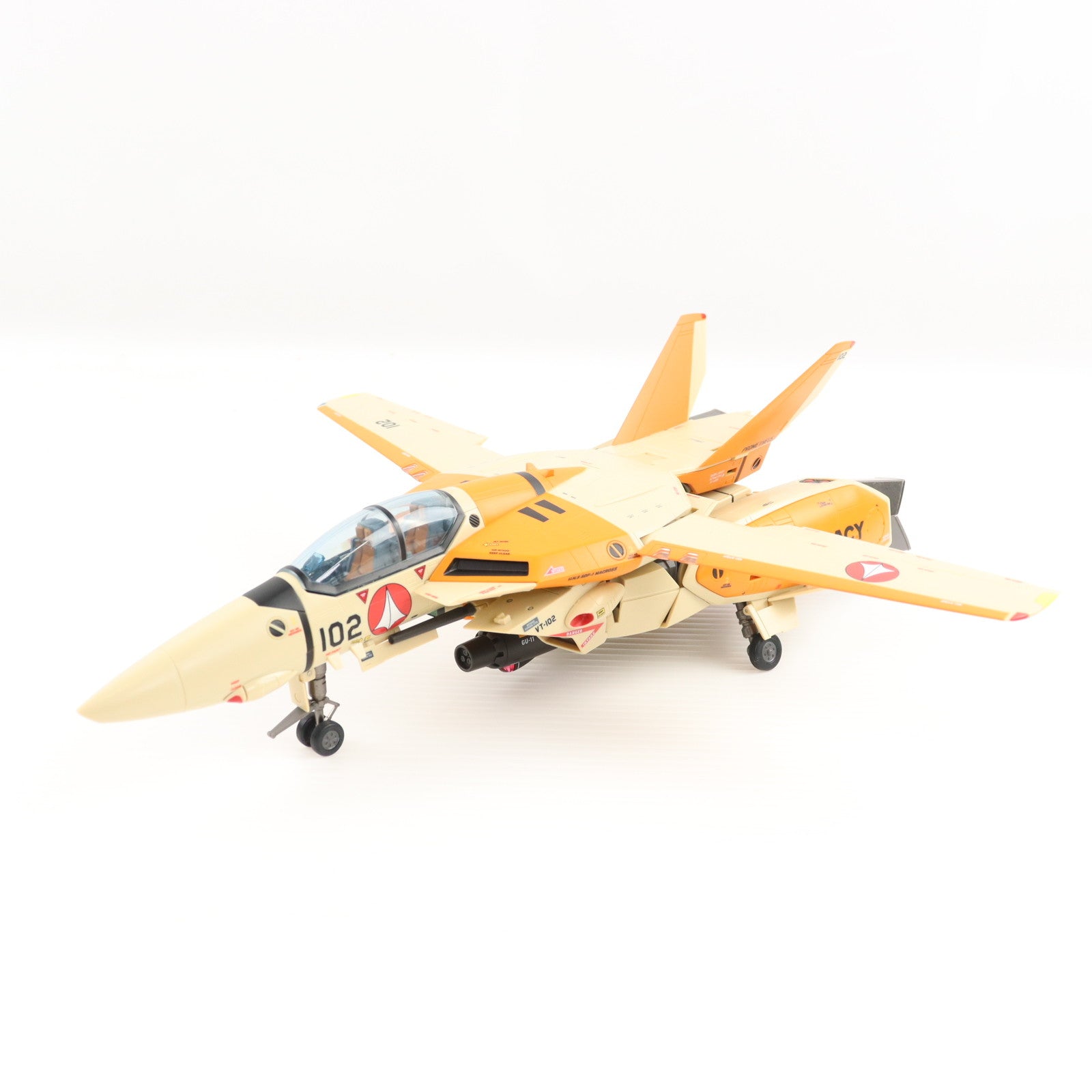 【中古即納】[TOY] 魂ウェブ商店限定 DX超合金 VF-1D バルキリー&ファン・レーサー 超時空要塞マクロス 完成トイ バンダイスピリッツ(20210731)