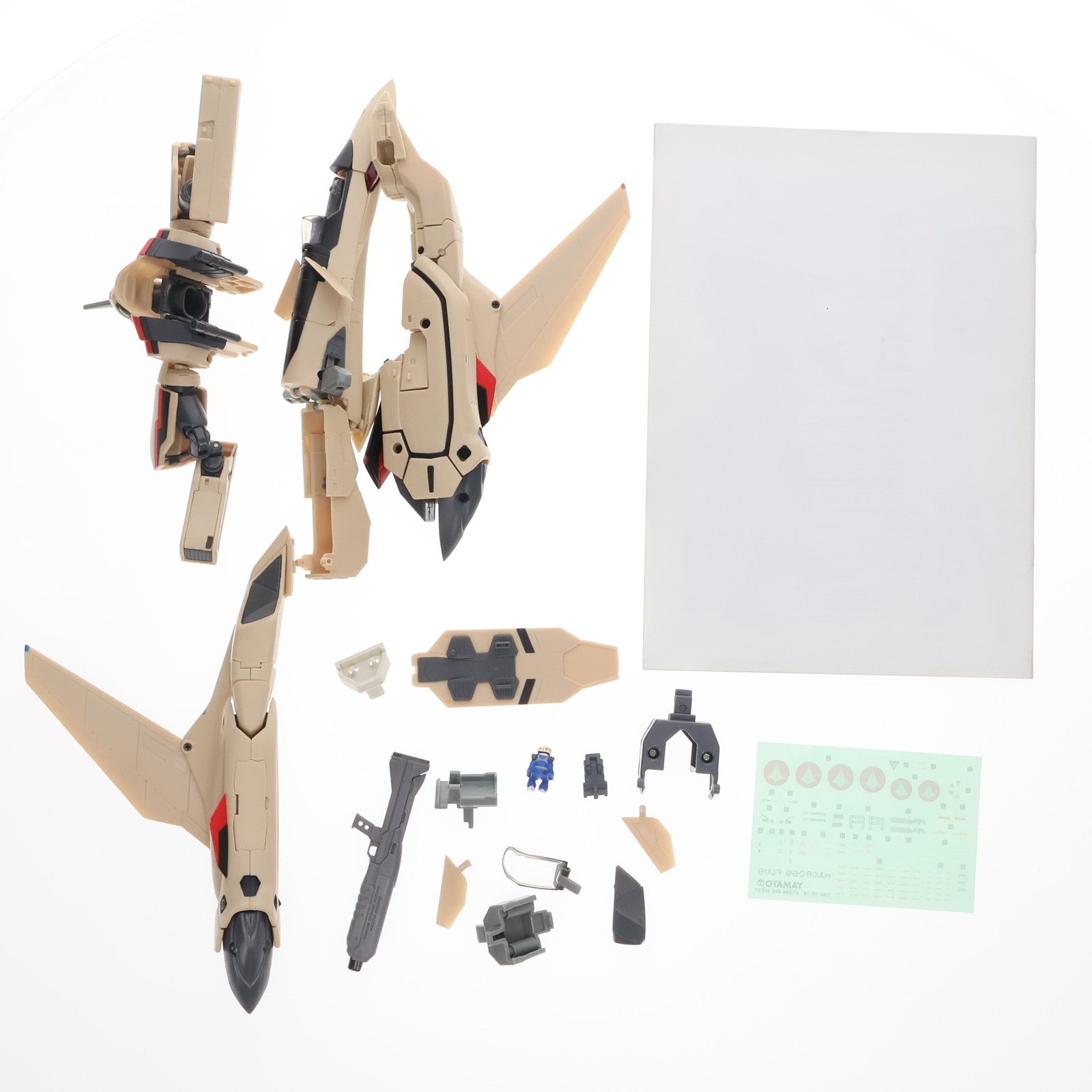 【中古即納】[TOY] 完全変形 1/60 YF-19 マクロスプラス 完成トイ YAMATO(やまと)(20061208)