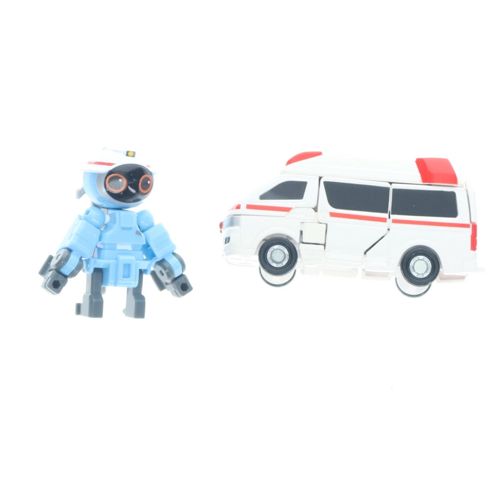 【中古即納】[TOY] トミカ ジョブレイバー JB03 メディブレイバー トヨタ ハイメディック救急車 完成トイ タカラトミー(20220730)