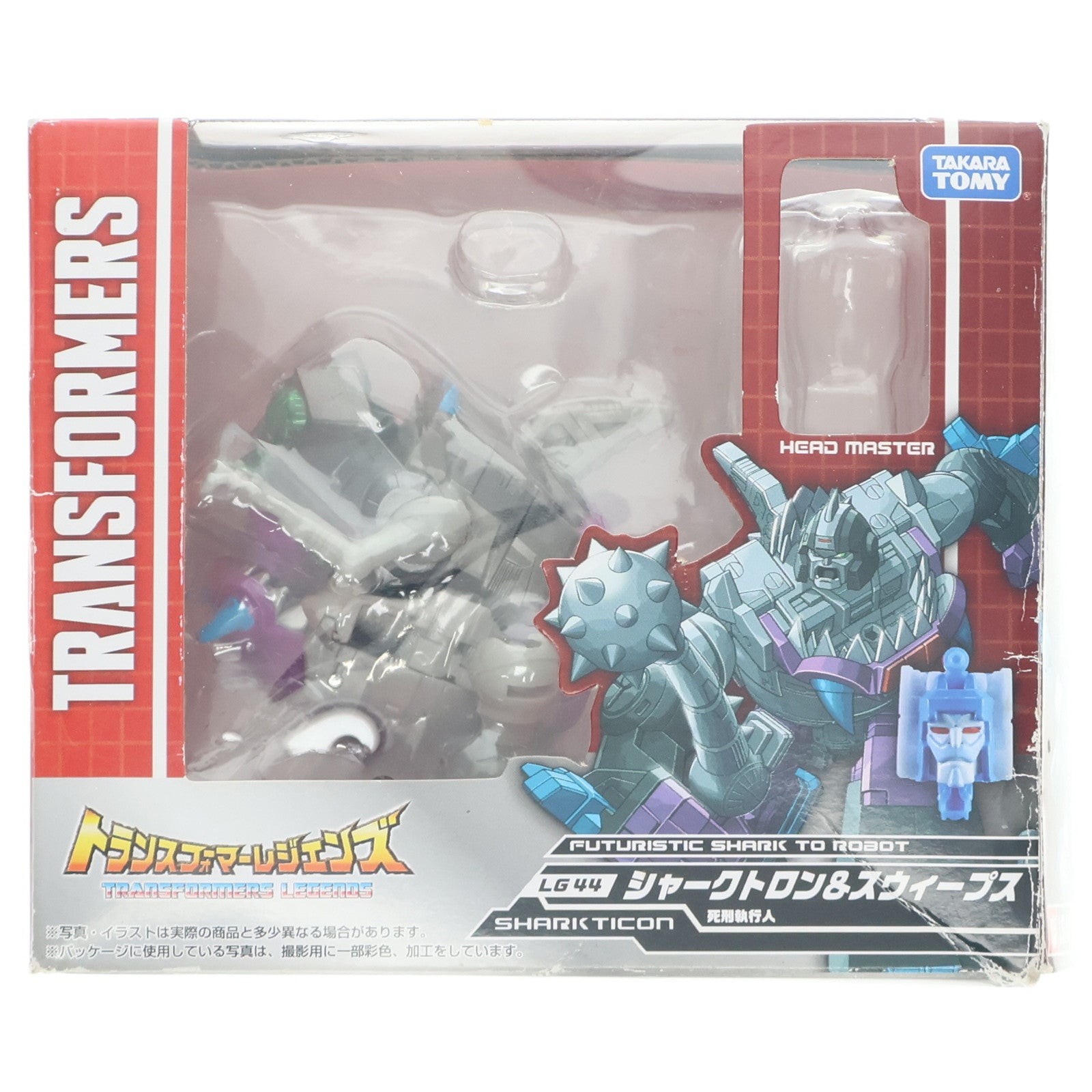 【中古即納】[TOY] トランスフォーマー レジェンズ LG44 シャークトロン&スウィープス 完成トイ タカラトミー(20170930)
