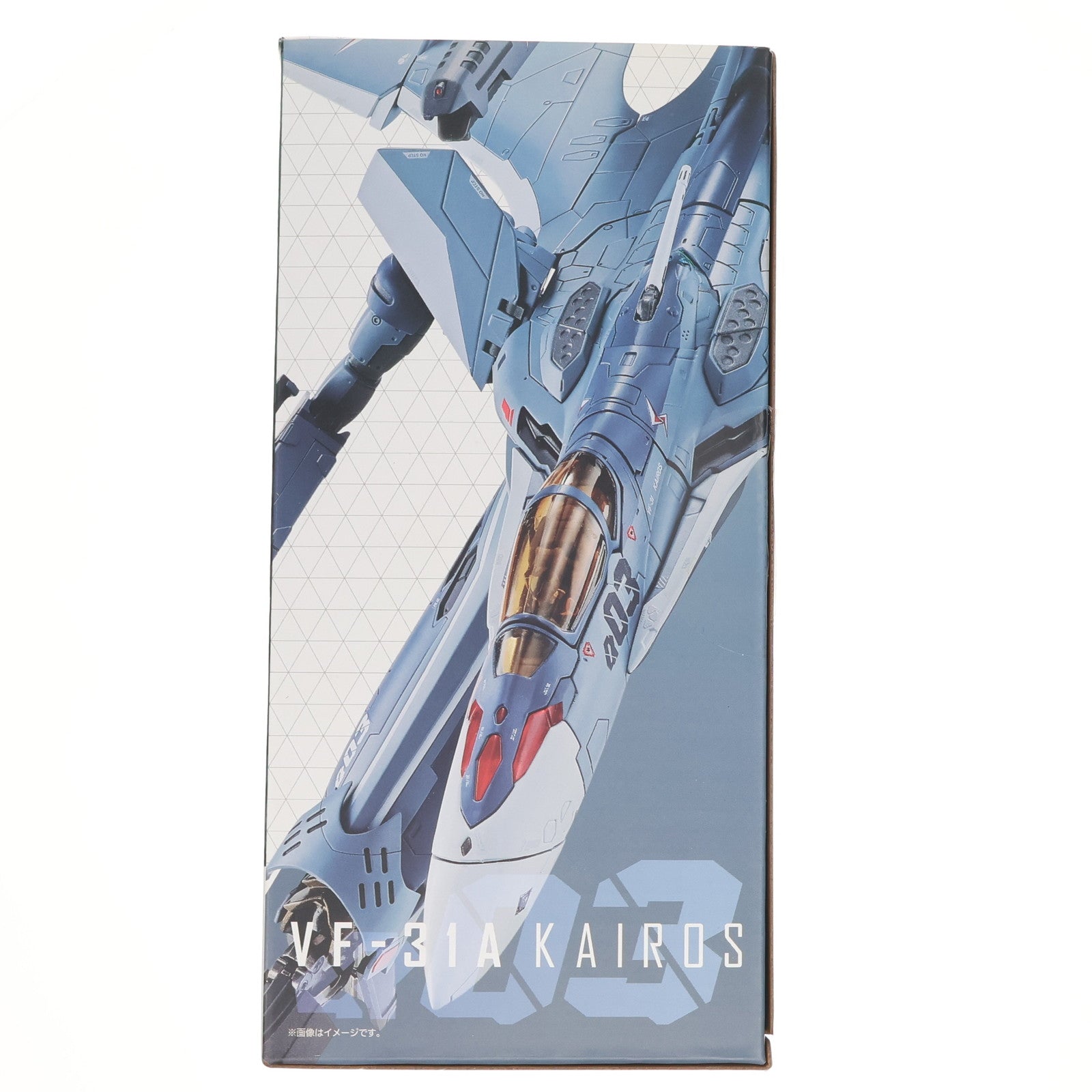 【中古即納】[TOY] 魂ウェブ商店限定 DX超合金 VF-3A カイロス(一般機) マクロスΔ(デルタ) 完成トイ バンダイ(20180331)