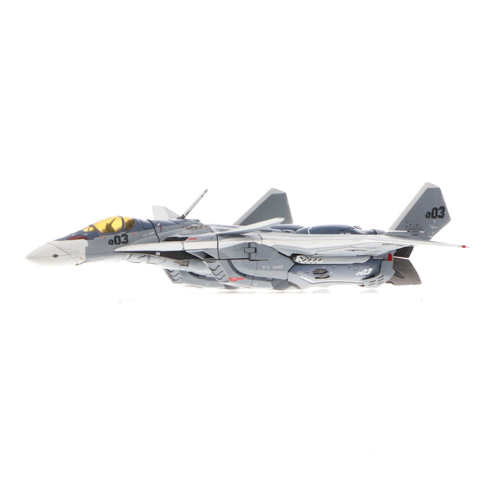 【中古即納】[TOY] 魂ウェブ商店限定 DX超合金 VF-3A カイロス(一般機) マクロスΔ(デルタ) 完成トイ バンダイ(20180331)