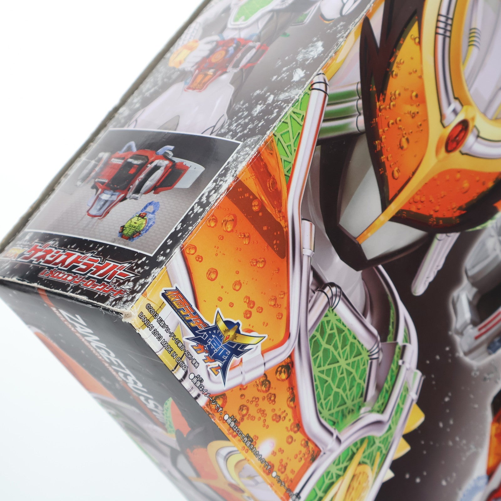 【中古即納】[TOY] 変身ベルト DXゲネシスドライバー&メロンエナジーロックシード 仮面ライダー鎧武 完成トイ バンダイ(20131228)