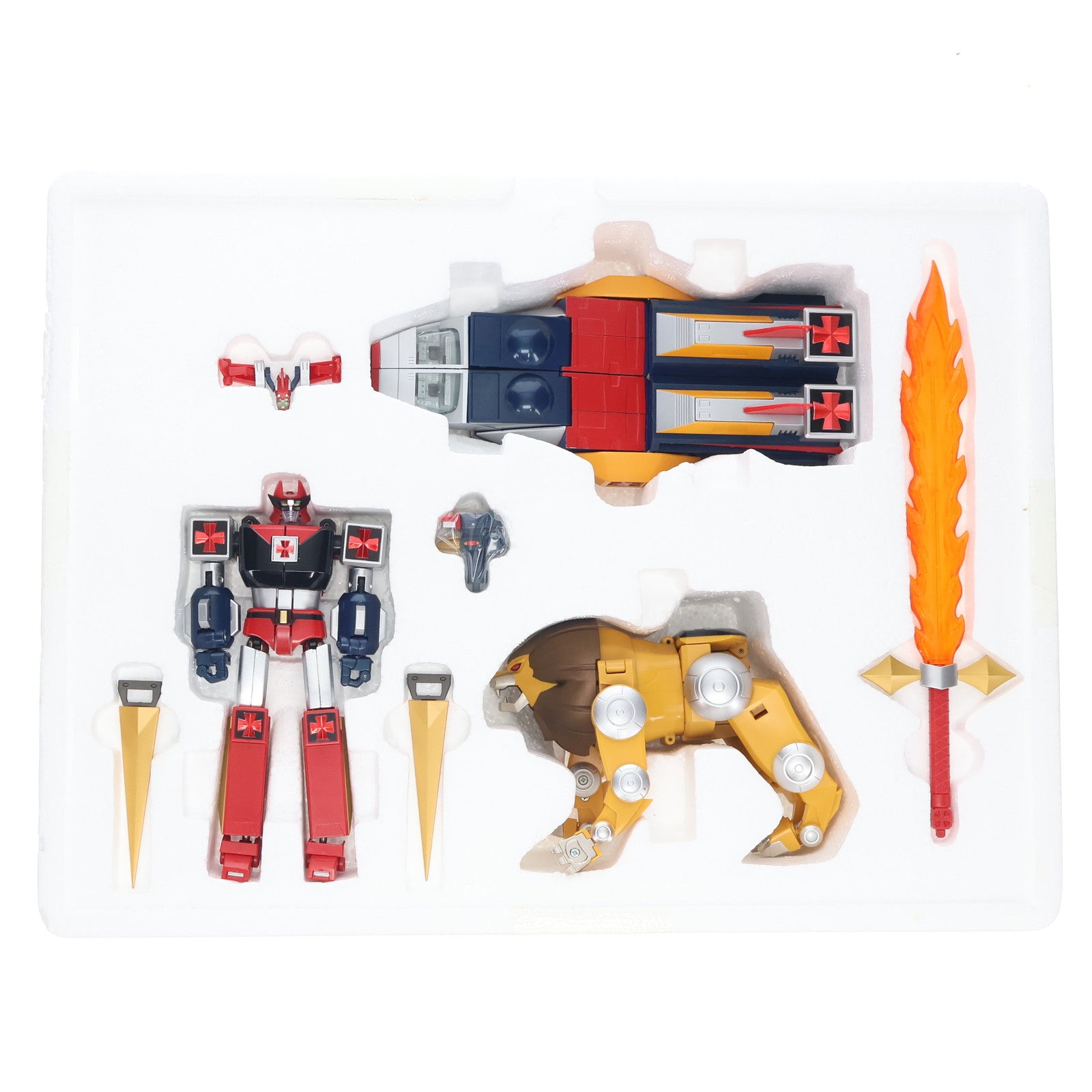 【中古即納】[TOY] 超合金魂 GX-59 ダルタニアス 未来ロボ ダルタニアス 完成トイ バンダイ(20160930)