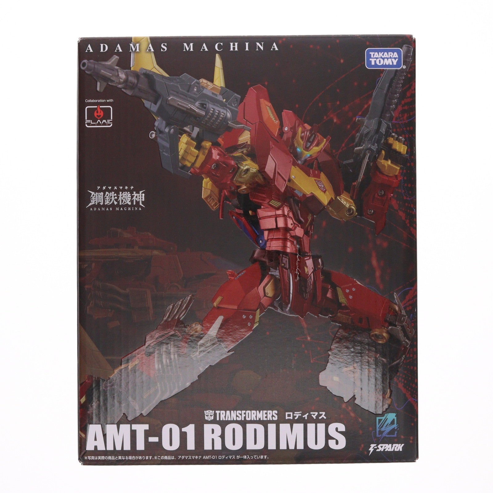 【中古即納】[TOY] T-SPARK 鋼鉄機神(アダマスマキナ) AMT-01 ロディマス トランスフォーマー 完成トイ タカラトミー(20250222)