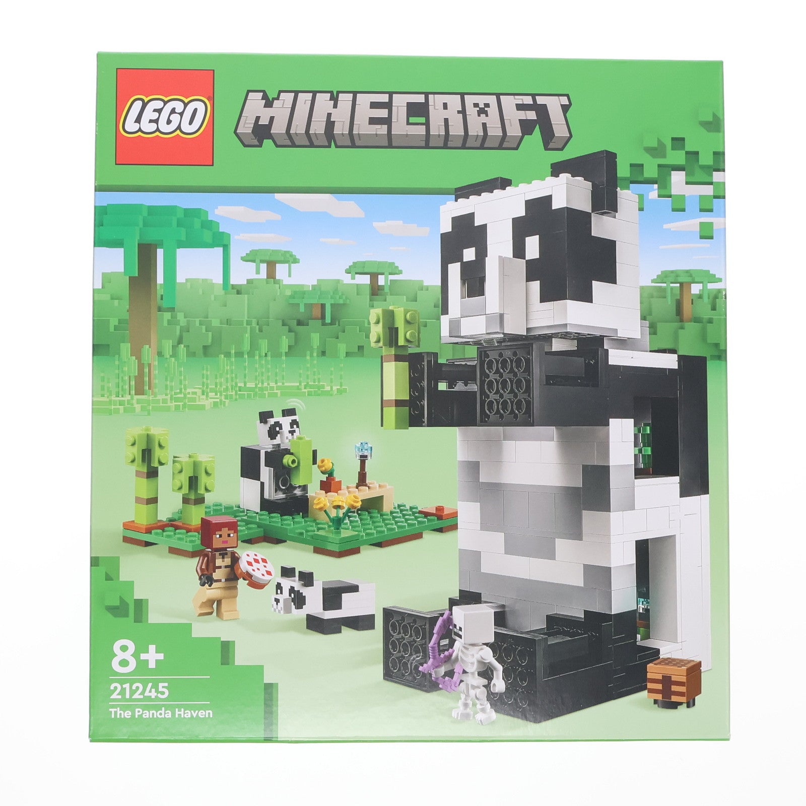 【中古即納】[TOY] LEGO Minecraft(レゴ マインクラフト) 21245 パンダの楽園 組立トイ LEGO(レゴ)(20230101)