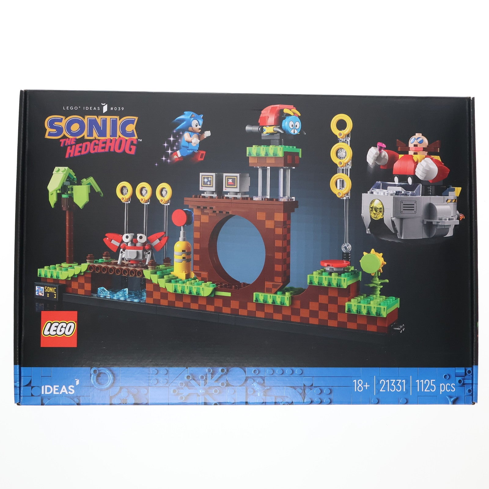 【中古即納】[TOY] LEGO Ideas(レゴ アイデア) 21331 グリーンヒルゾーン ソニック・ザ・ヘッジホッグ 組立トイ(6379276) LEGO(レゴ)(20221231)