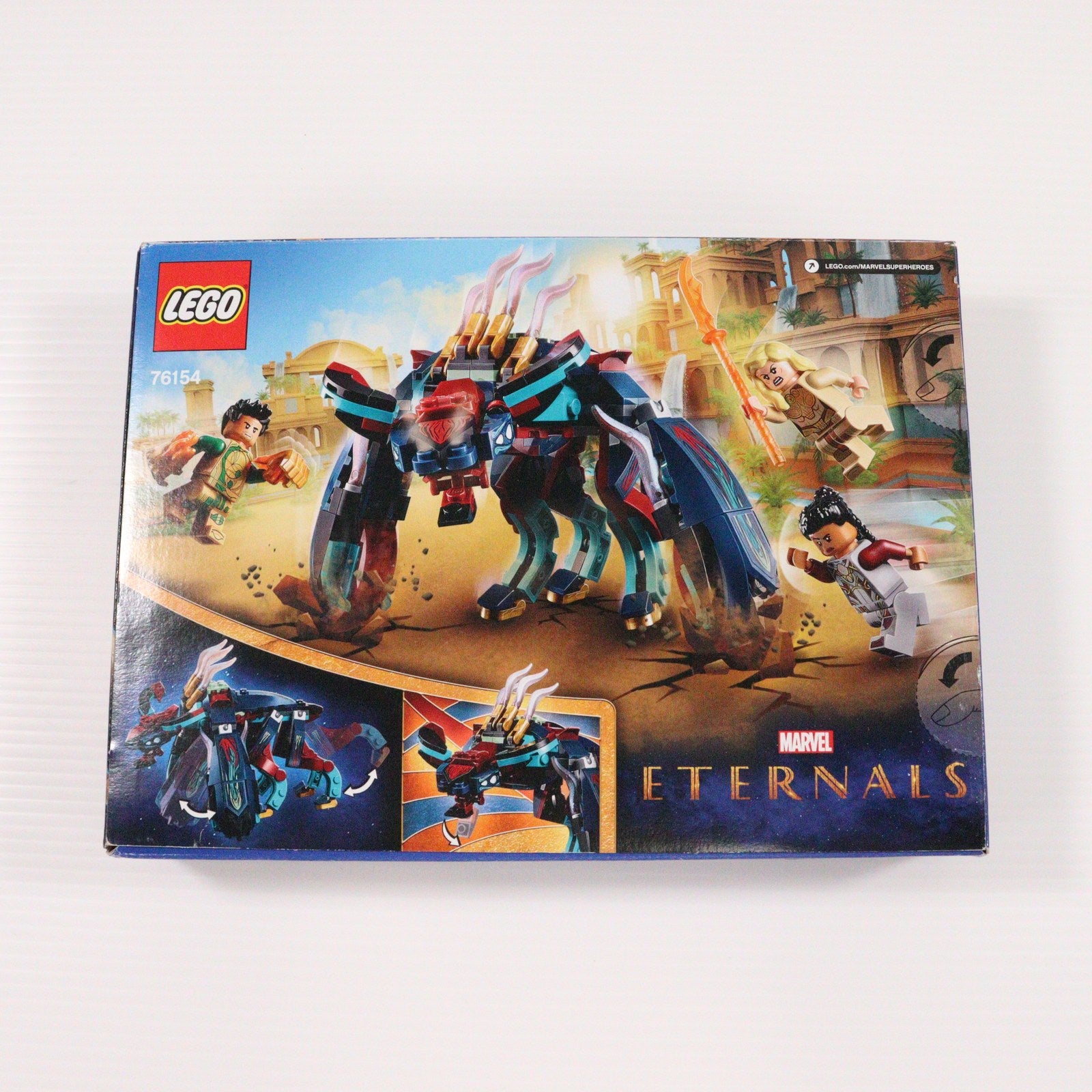【中古即納】[TOY] LEGO(レゴ) マーベル スーパー・ヒーローズ ディヴィアンツ・アンブッシュ! エターナルズ 組立トイ(76154) LEGO(レゴ)(20211001)