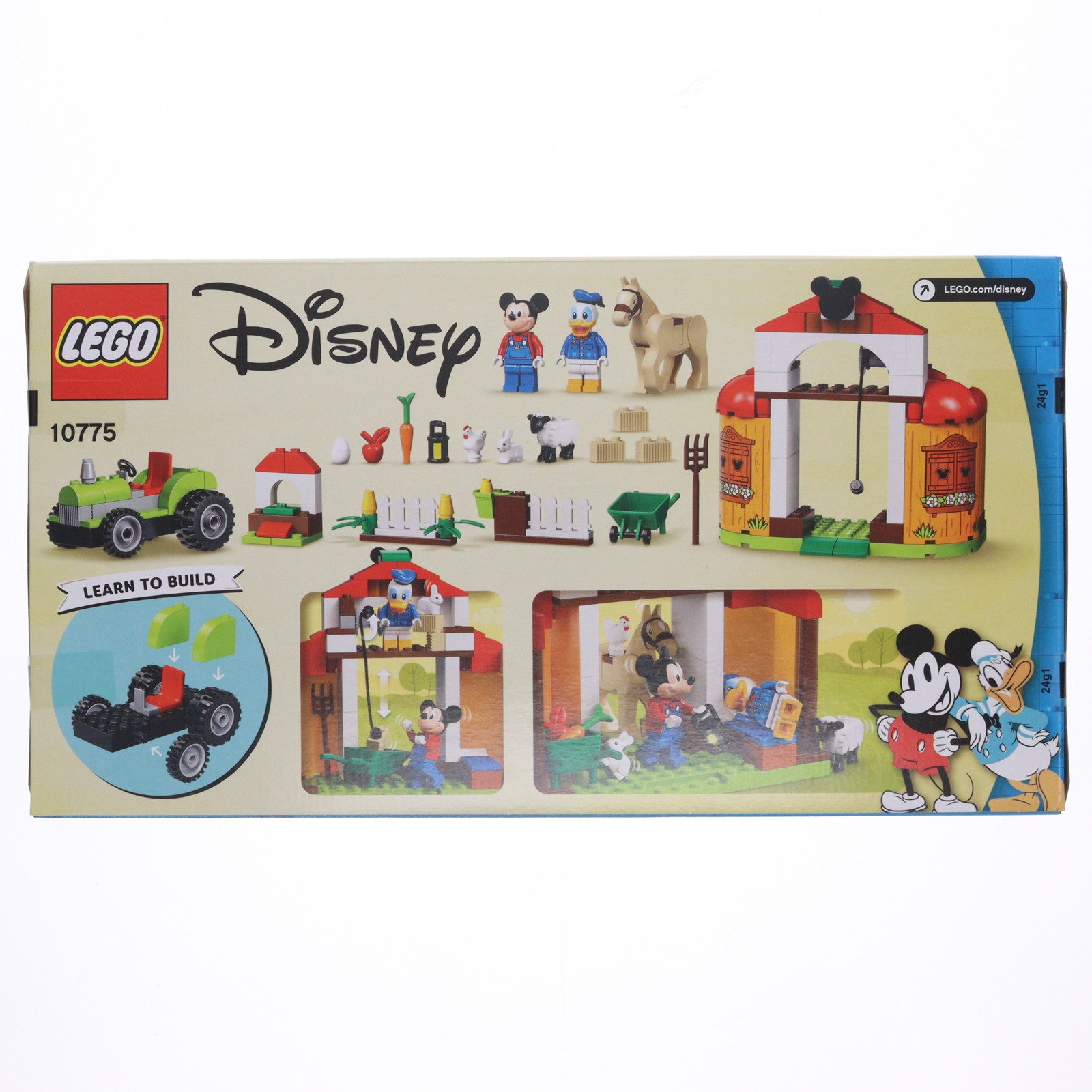 【中古即納】[TOY] LEGO(レゴ) ミッキー&フレンズ 10775 ミッキー&ドナルドのぼくじょう 組立トイ LEGO(レゴ)(20210601)