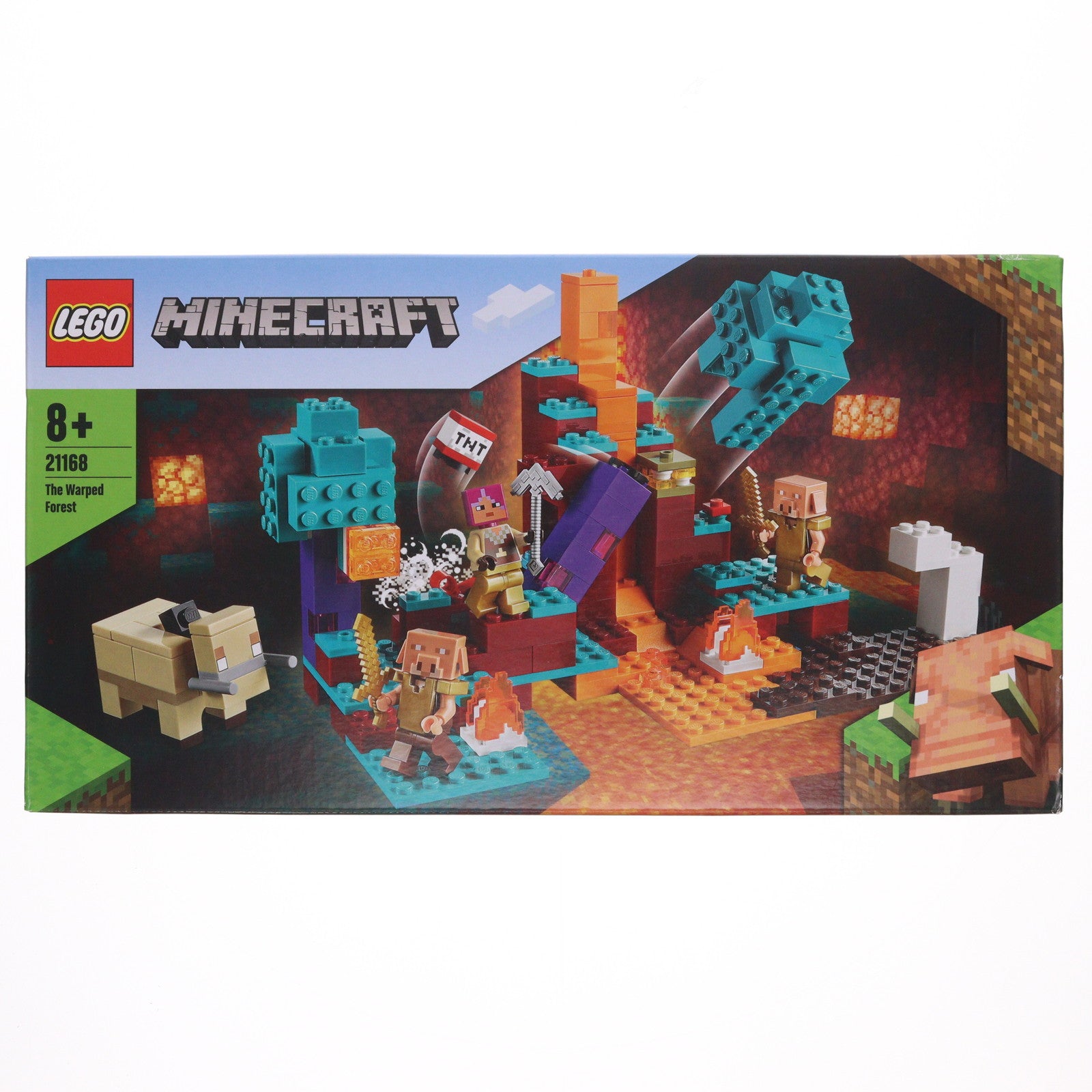 【中古即納】[TOY] LEGO Minecraft(レゴ マインクラフト) 21168 ゆがんだ森 組立トイ LEGO(レゴ)(20210301)
