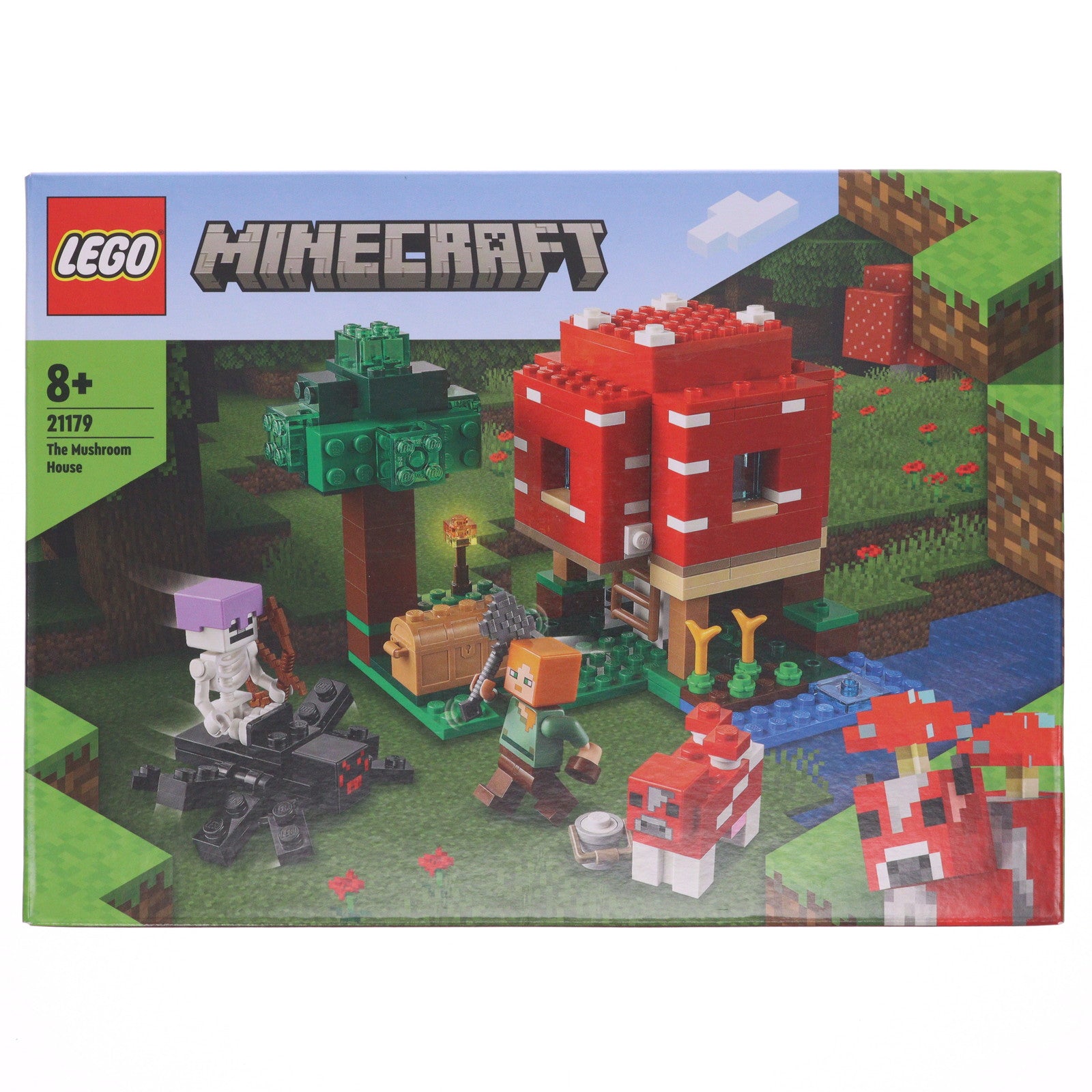 【中古即納】[TOY] LEGO Minecraft(レゴ マインクラフト) 21179 キノコハウス 組立トイ LEGO(レゴ)(20220101)