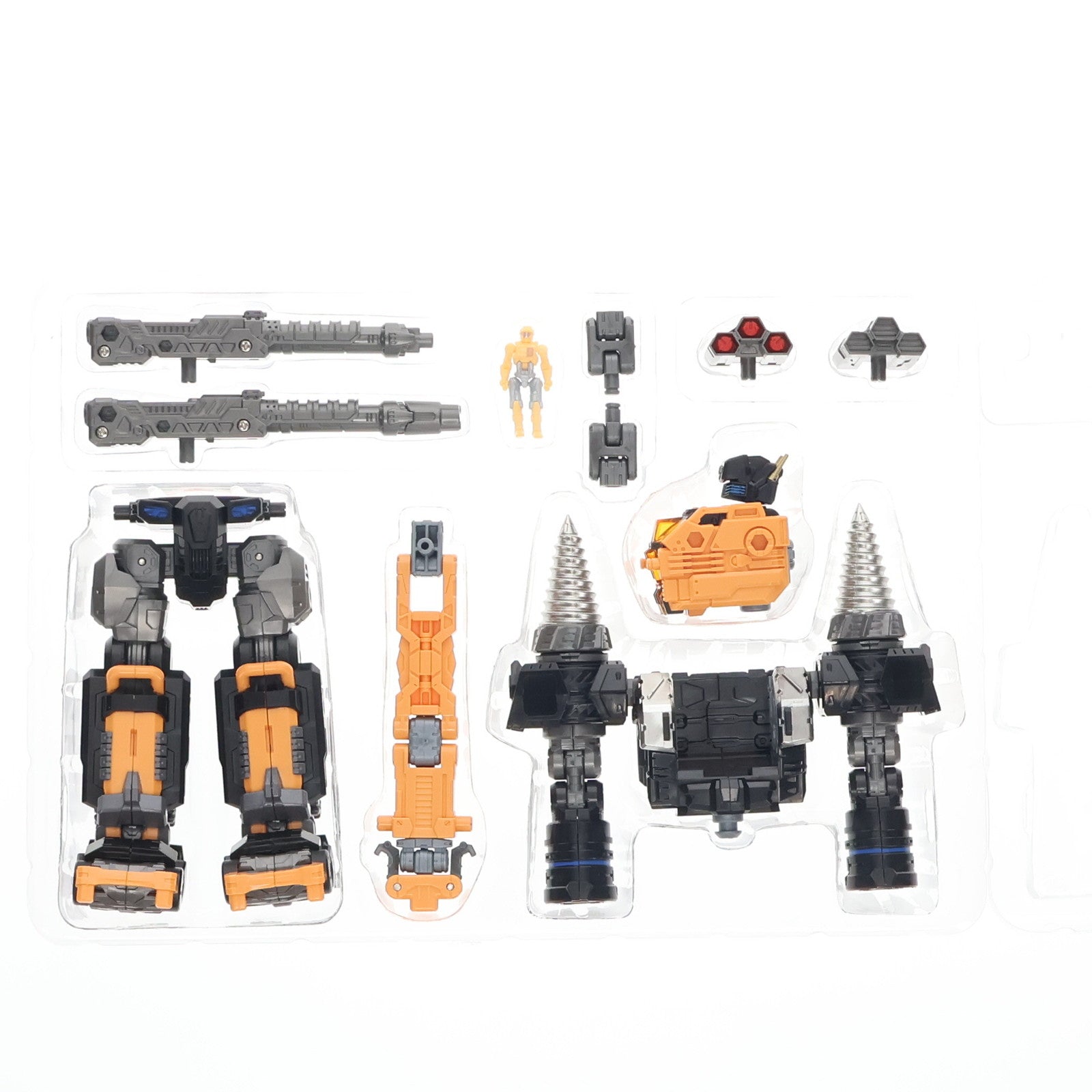 【中古即納】[TOY] ダイアクロン DA-47 トライヴァース トライディガー 完成トイ タカラトミー(20200125)