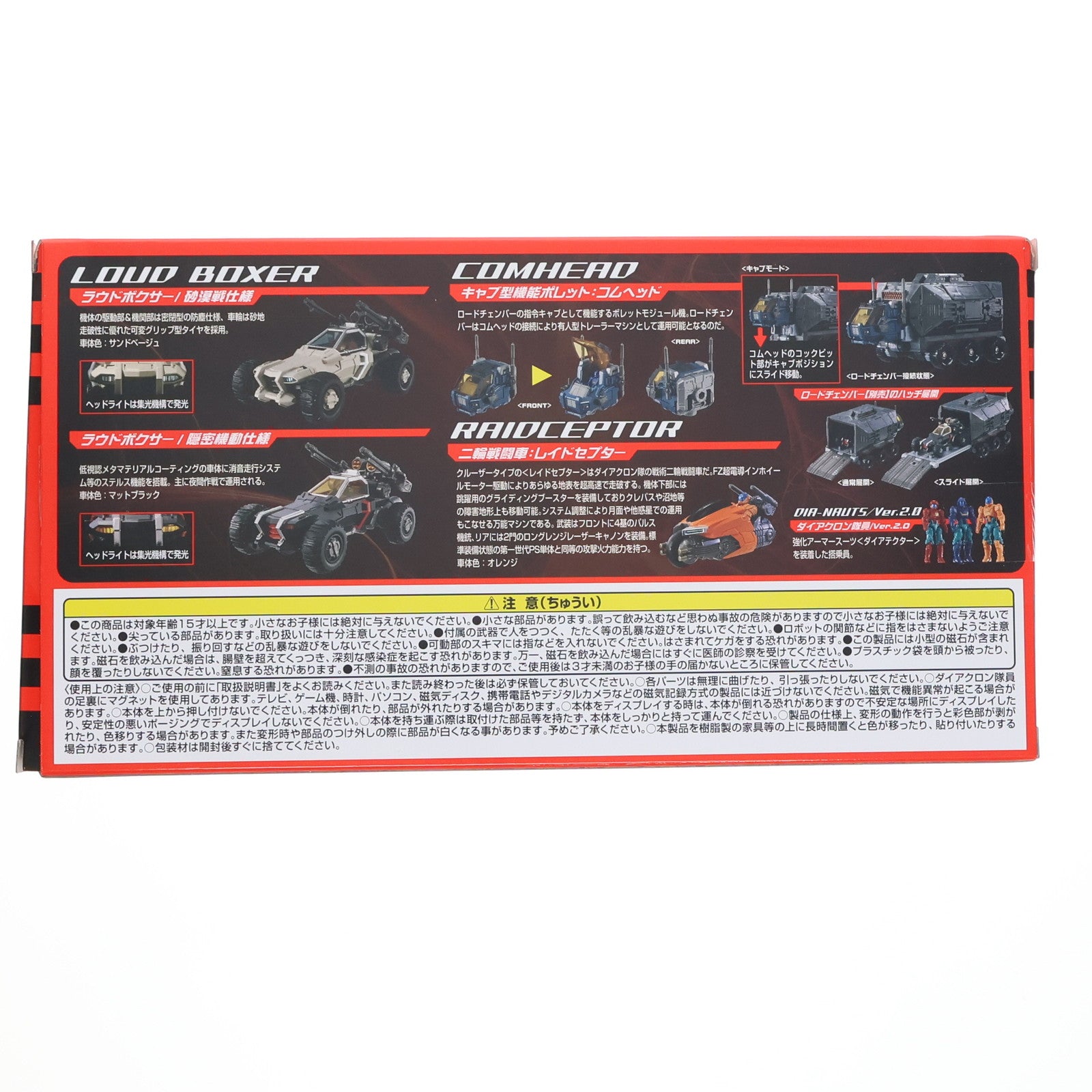 【中古即納】[TOY] タカラトミーモール限定 T-SPARK D ビークルズ/セット6 ダイアクロン 完成トイ タカラトミー(20250131)