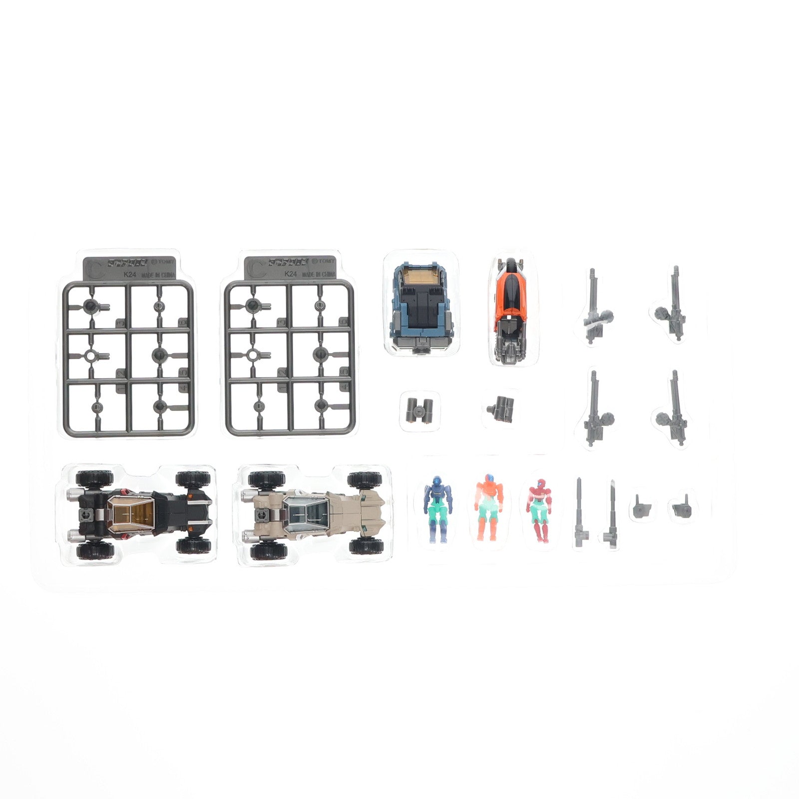 【中古即納】[TOY] タカラトミーモール限定 T-SPARK D ビークルズ/セット6 ダイアクロン 完成トイ タカラトミー(20250131)