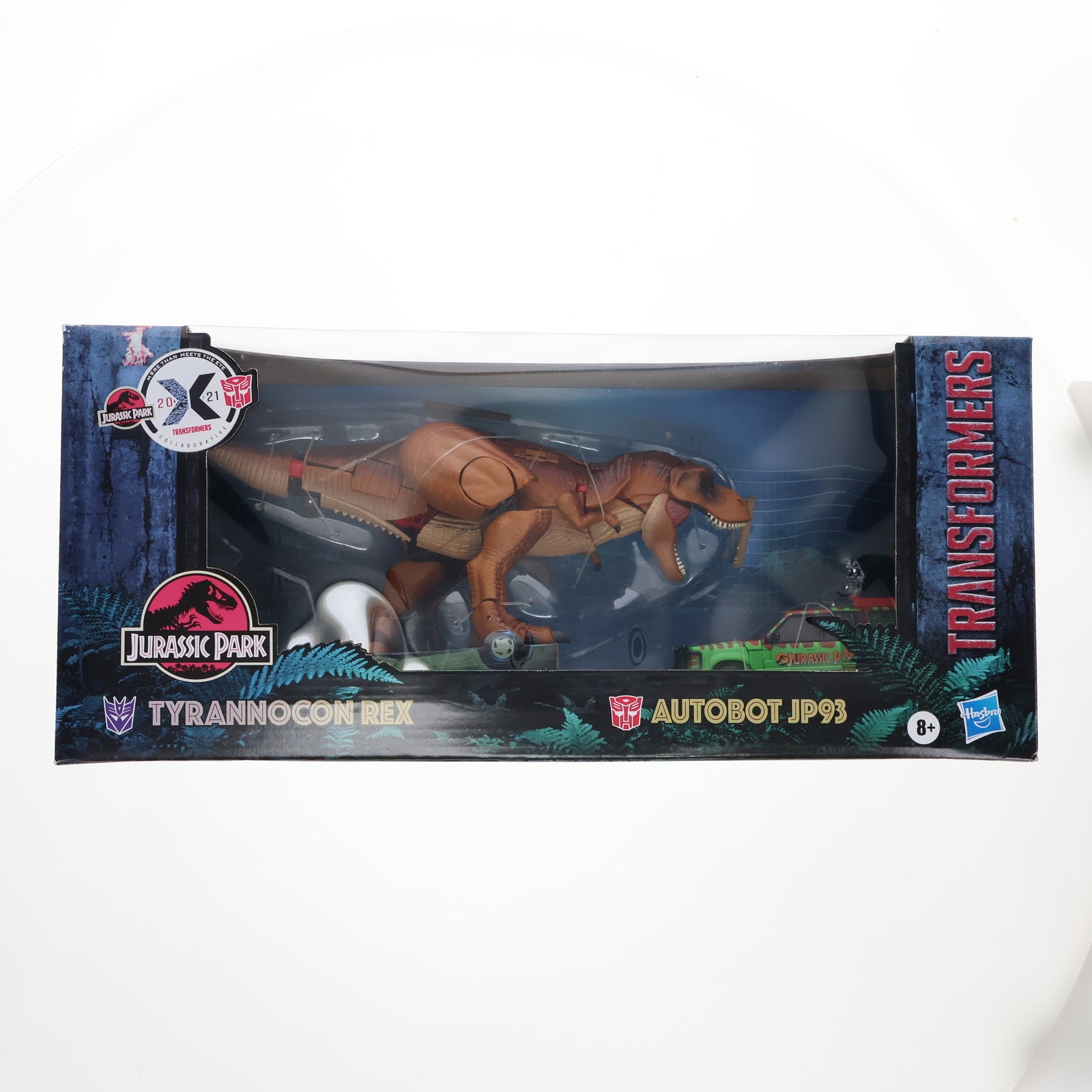 【中古即納】[TOY] トランスフォーマー ジェネレーション コラボレーション ジュラシックパーク マッシュアップ ティラノコン レックス&オートボット JP93 完成トイ ハズブロ(20211231)