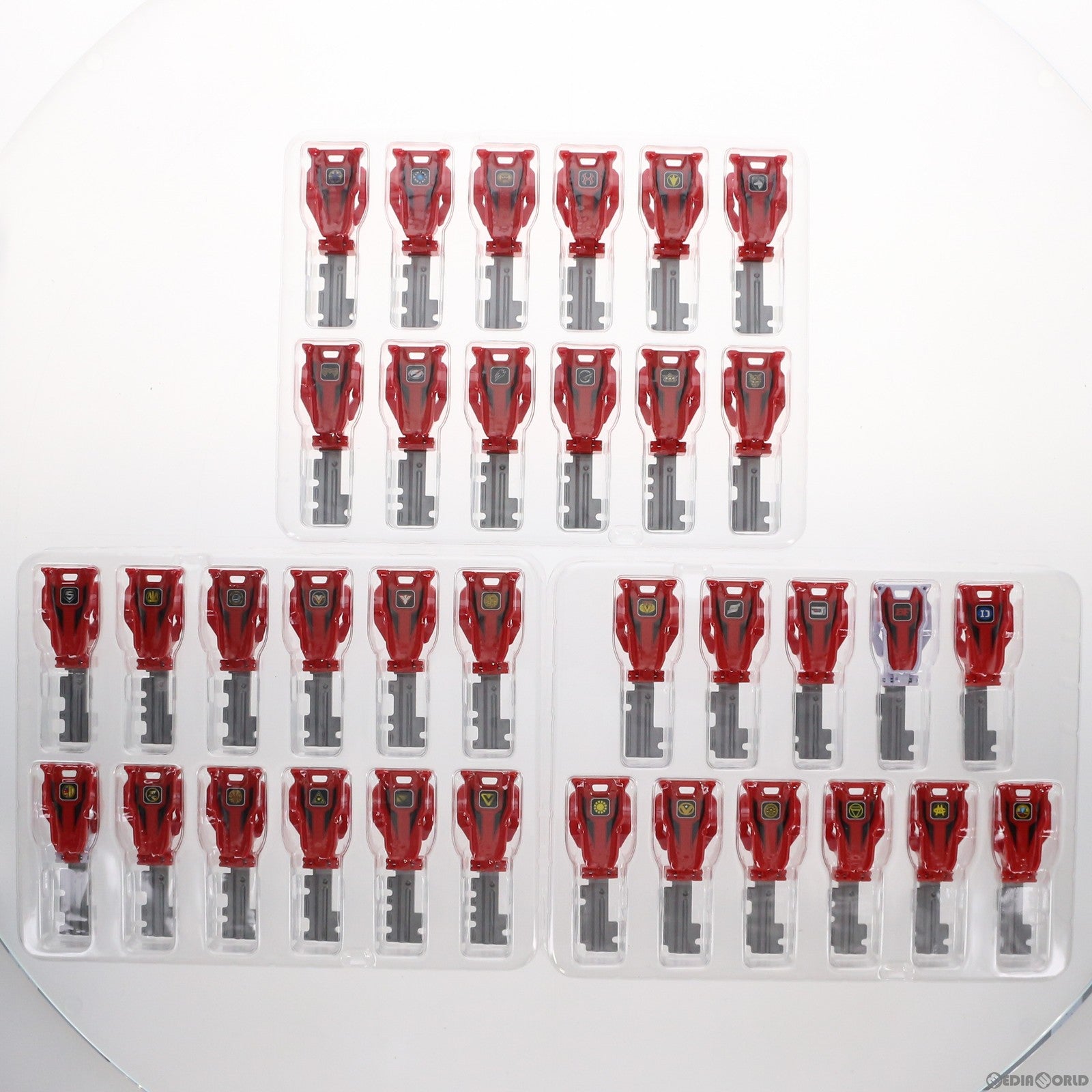 【中古即納】[TOY] プレミアムバンダイ限定 レンジャーキー -MEMORIAL EDITION- 35レッドセット 海賊戦隊ゴーカイジャー 完成トイ バンダイ(20220131)