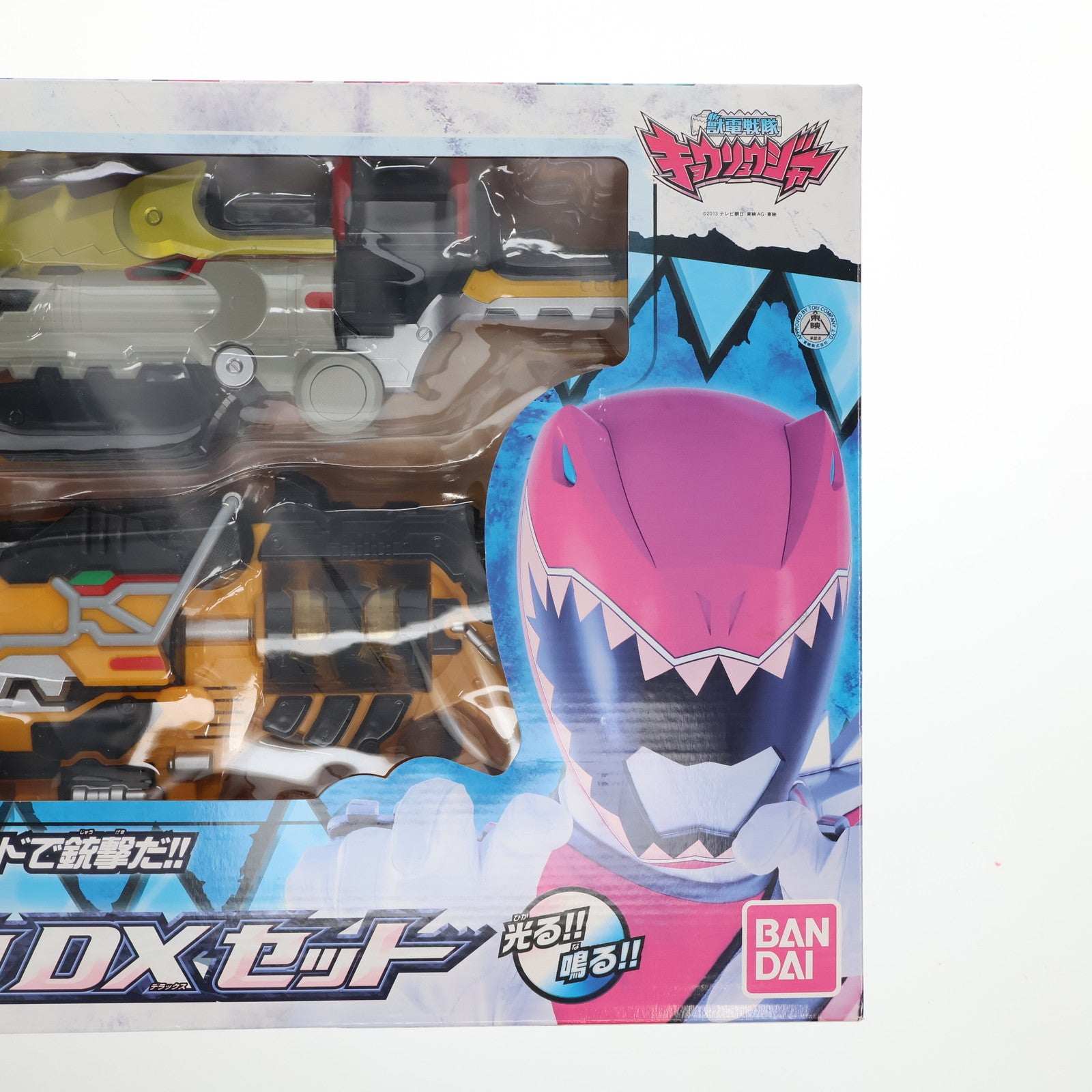 【中古即納】[TOY] ガブルキャノンDXセット 獣電戦隊キョウリュウジャー 完成トイ バンダイ(20130216)