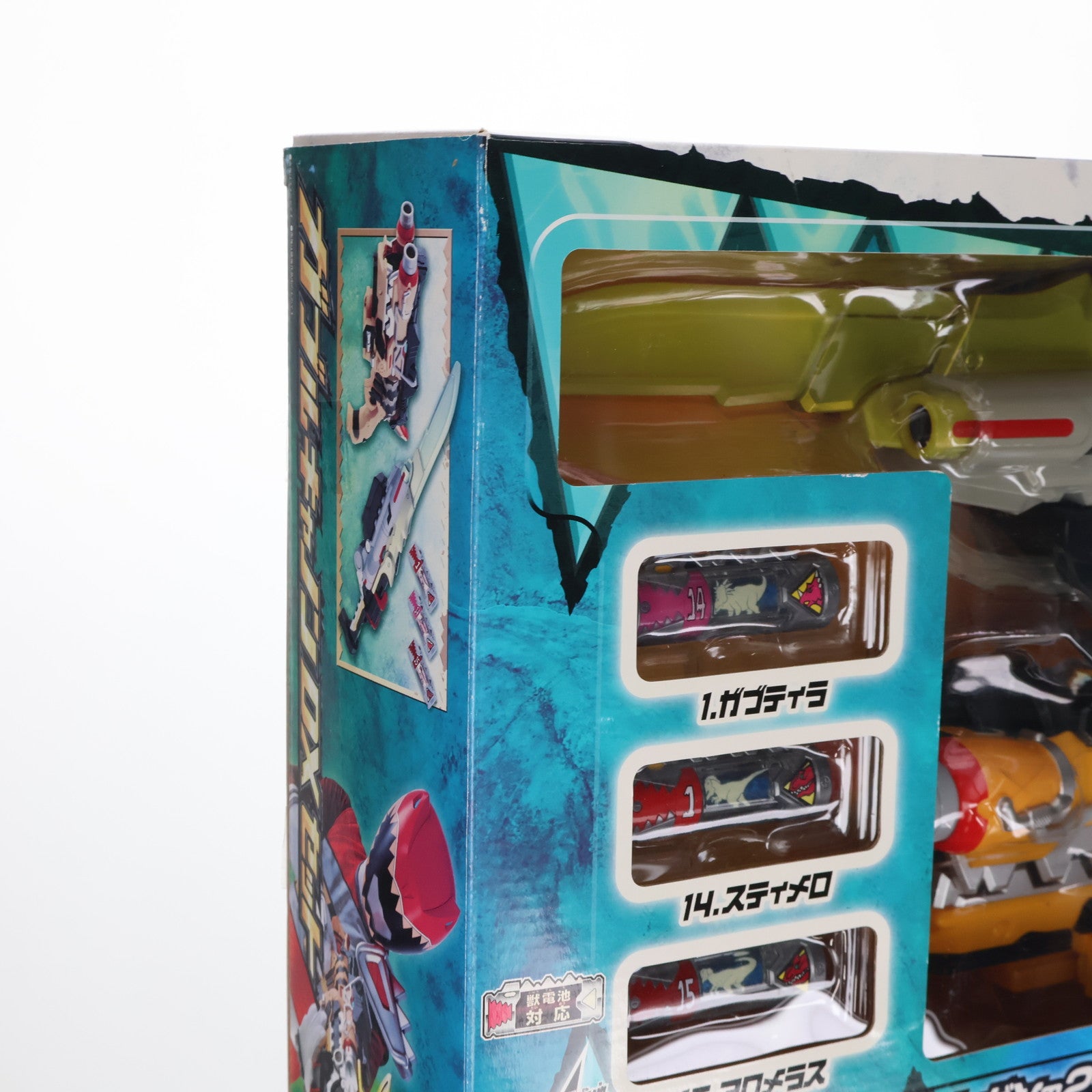 【中古即納】[TOY] ガブルキャノンDXセット 獣電戦隊キョウリュウジャー 完成トイ バンダイ(20130216)