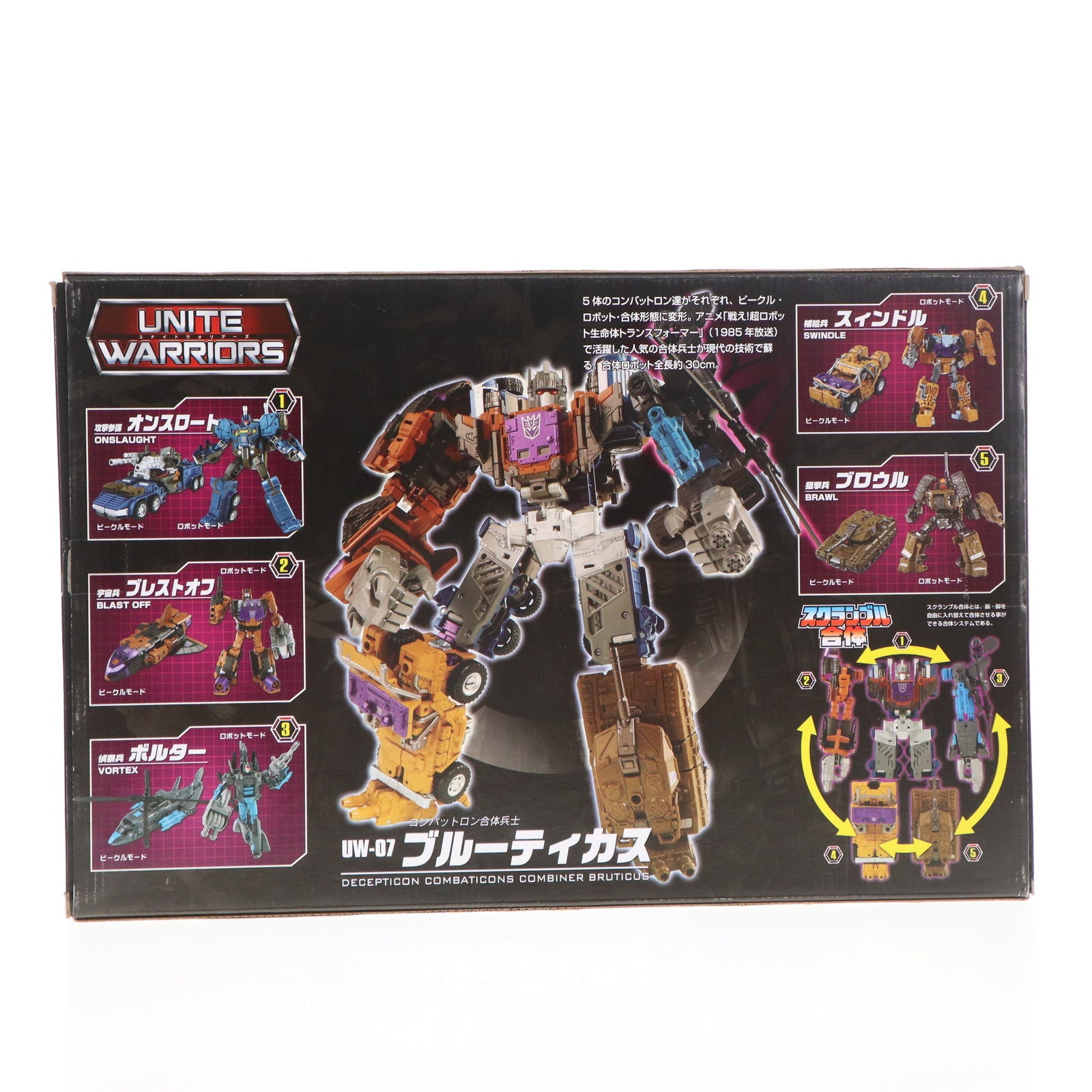 【中古即納】[TOY] トランスフォーマー ユナイトウォリアーズ UW07 ブルーティカス 完成トイ タカラトミー(20160625)