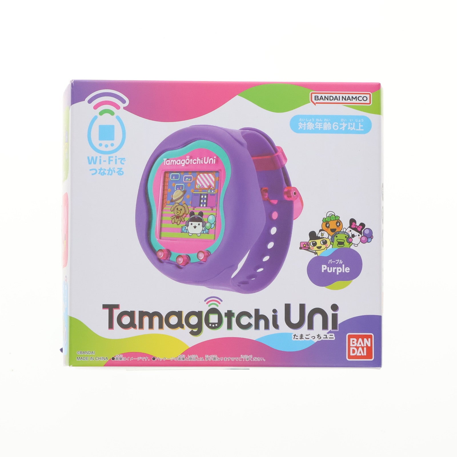 【中古即納】[TOY] Tamagotchi Uni(たまごっち ユニ) Purple(パープル) 完成トイ バンダイ(20230715)