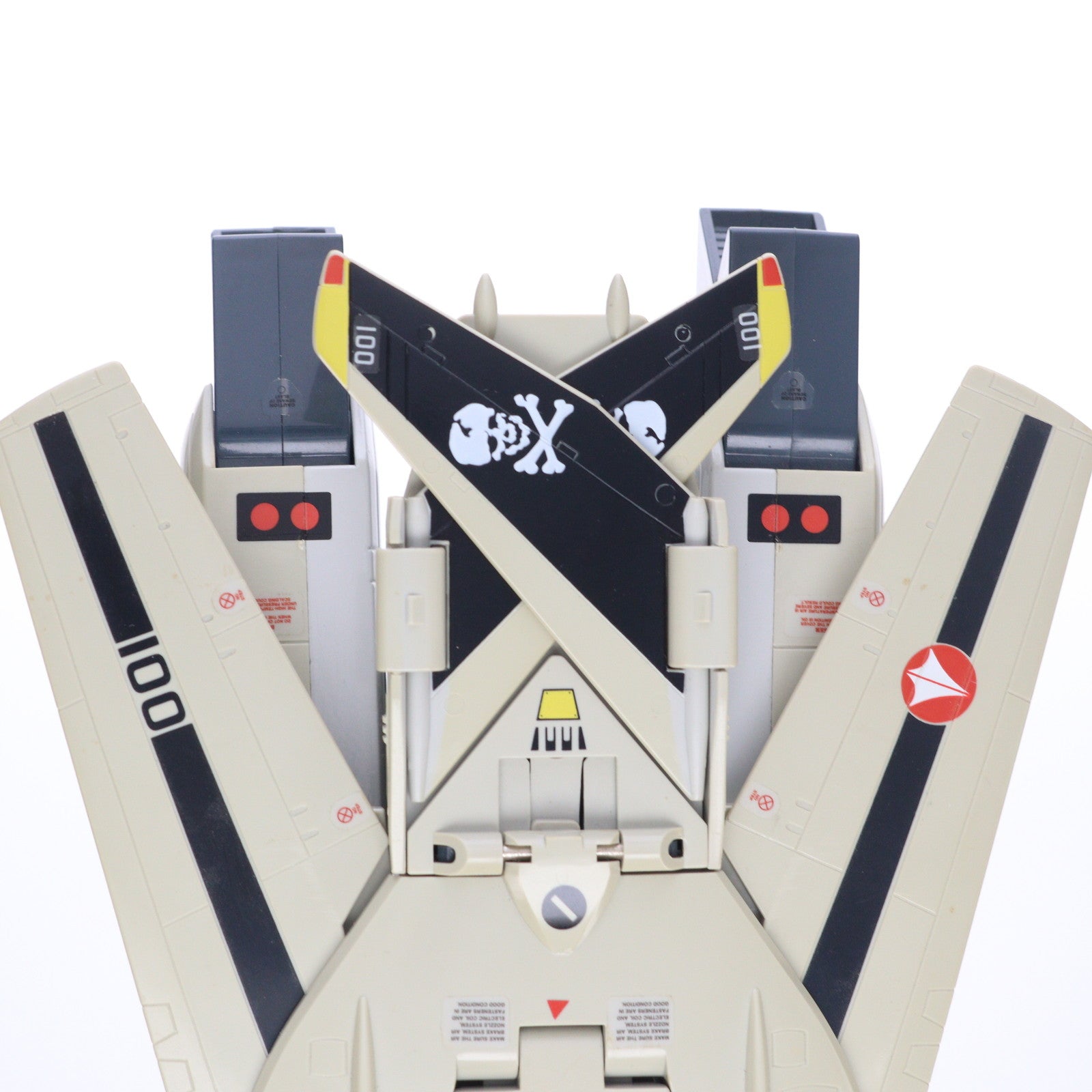 【中古即納】[TOY] VF-1S バルキリー ロイ・フォッカー機 超時空要塞マクロス 1/55完成トイ バンダイ(20020331)