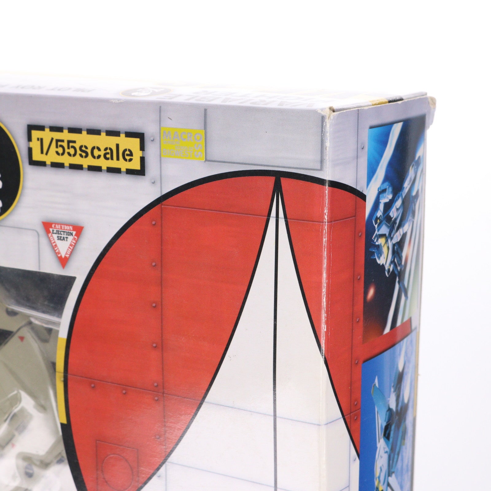 【中古即納】[TOY] VF-1S バルキリー ロイ・フォッカー機 超時空要塞マクロス 1/55完成トイ バンダイ(20020331)