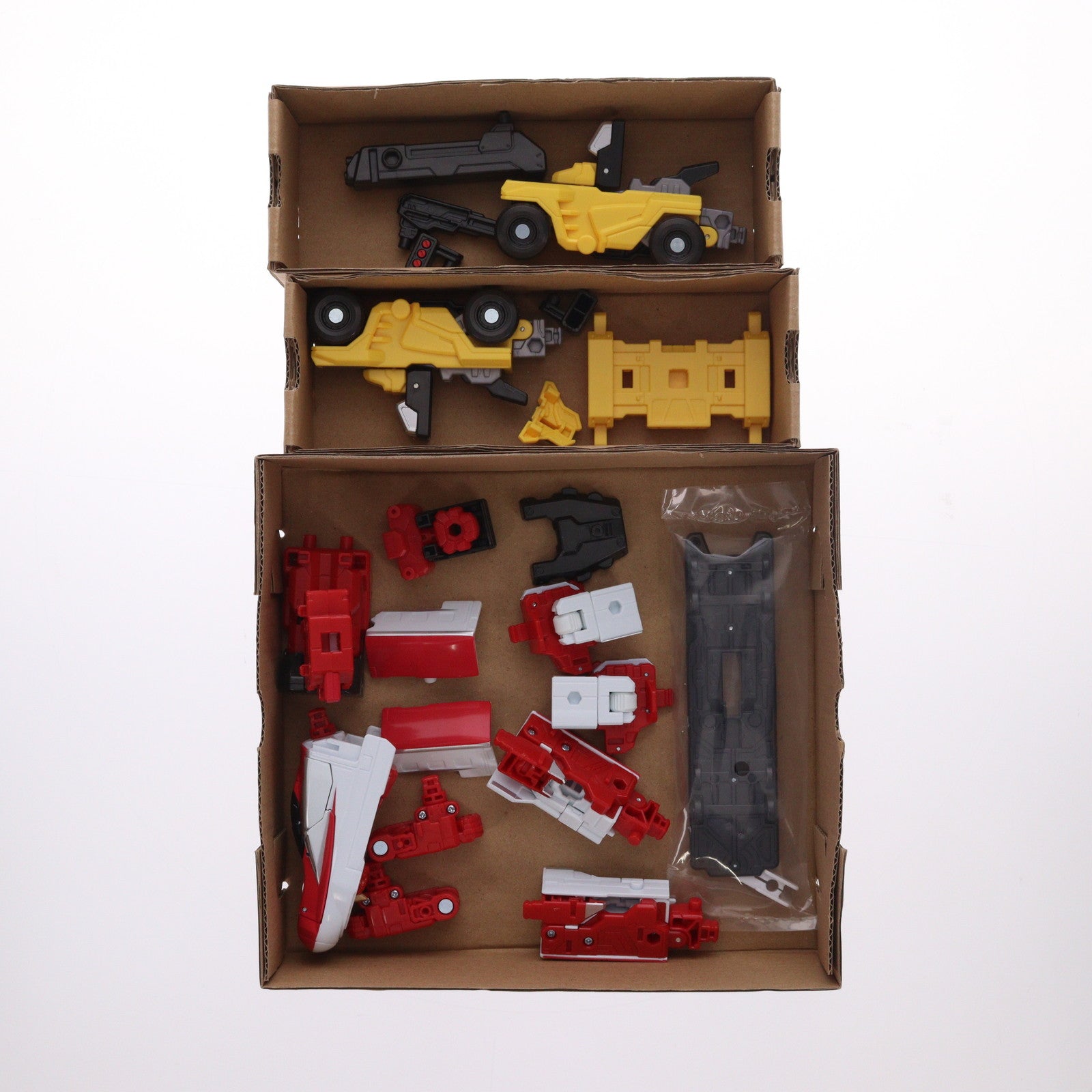 【中古即納】[TOY] プラレール E6こまちトップリフターフォーム 新幹線変形ロボ シンカリオン チェンジ ザ ワールド 完成トイ タカラトミー(20240127)