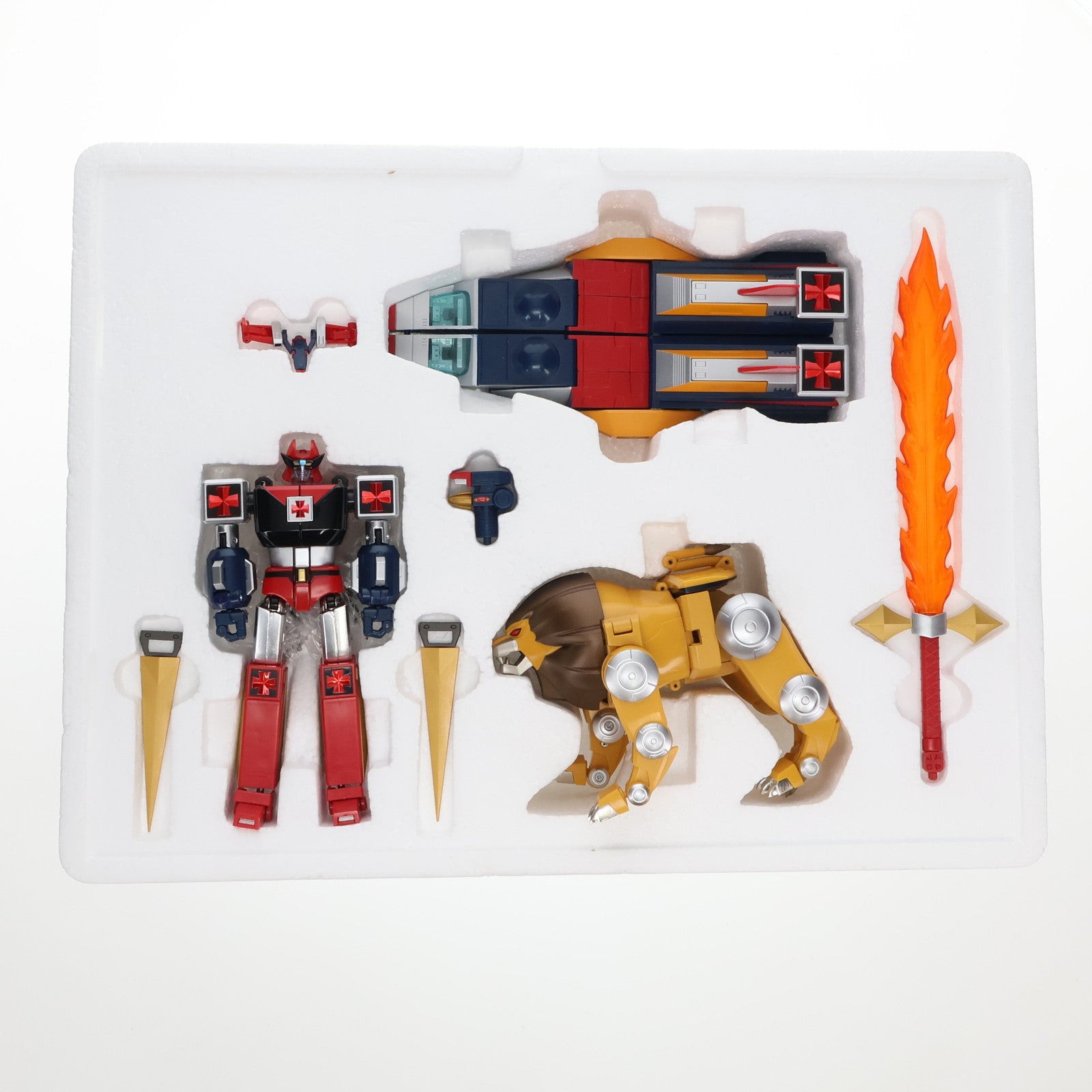 【中古即納】[TOY] 超合金魂 GX-59 ダルタニアス 未来ロボ ダルタニアス 完成トイ バンダイ(20160930)