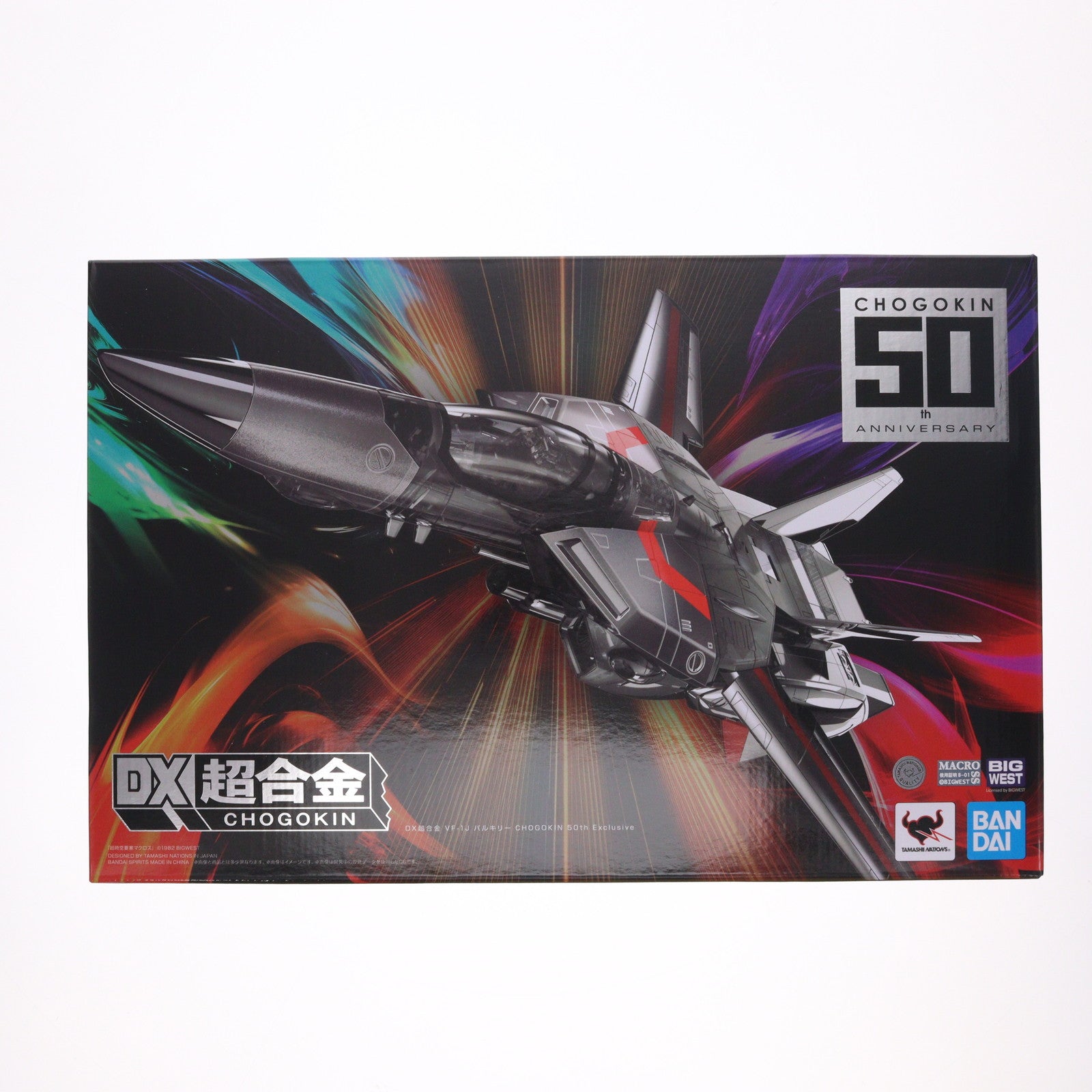 【中古即納】[TOY] TAMASHII NATIONS STORE限定 DX超合金 VF-1J バルキリー CHOGOKIN 50th Exclusive 超時空要塞マクロス 完成トイ バンダイスピリッツ(20240924)