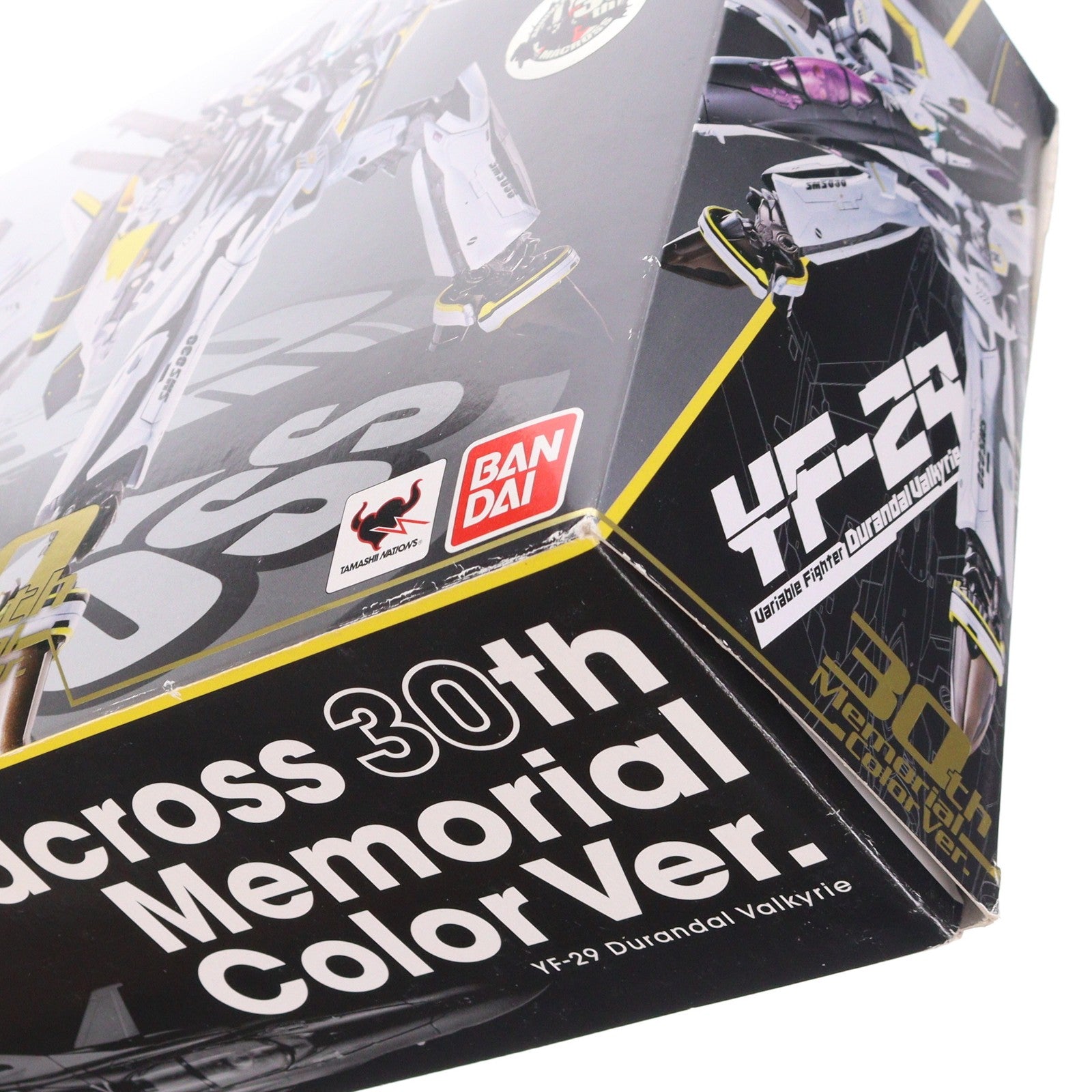 【中古即納】[TOY] DX超合金 YF-29 デュランダルバルキリー(30周年記念カラー) 劇場版マクロスF(フロンティア) 恋離飛翼～サヨナラノツバサ～ 完成トイ バンダイ(20130321)