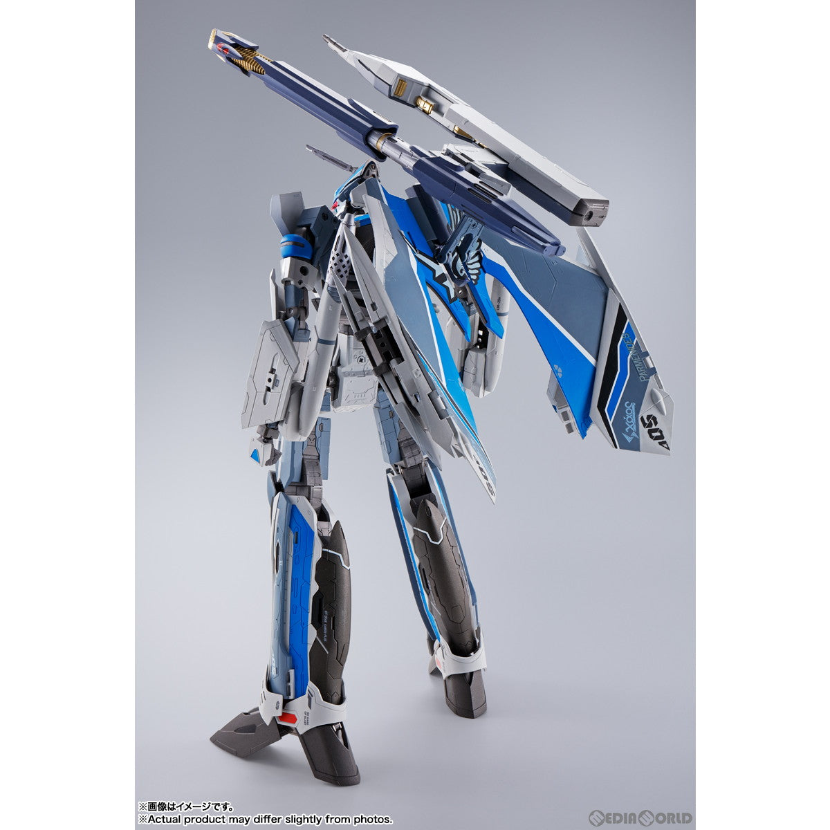 【中古即納】[TOY] DX超合金 劇場版 VF-31AX カイロスプラス(ハヤテ・インメルマン機) 劇場版マクロスΔ(デルタ) 絶対LIVE!!!!!! 完成トイ バンダイスピリッツ(20230624)