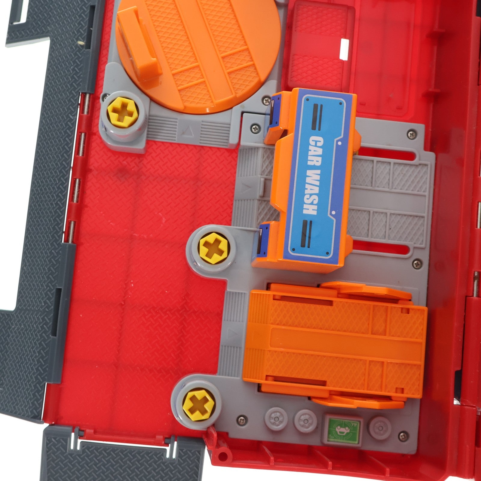 【中古即納】[TOY] トミカワールド にぎやか4アクション!トミカ整備基地ボックス 完成トイ タカラトミー(20220319)