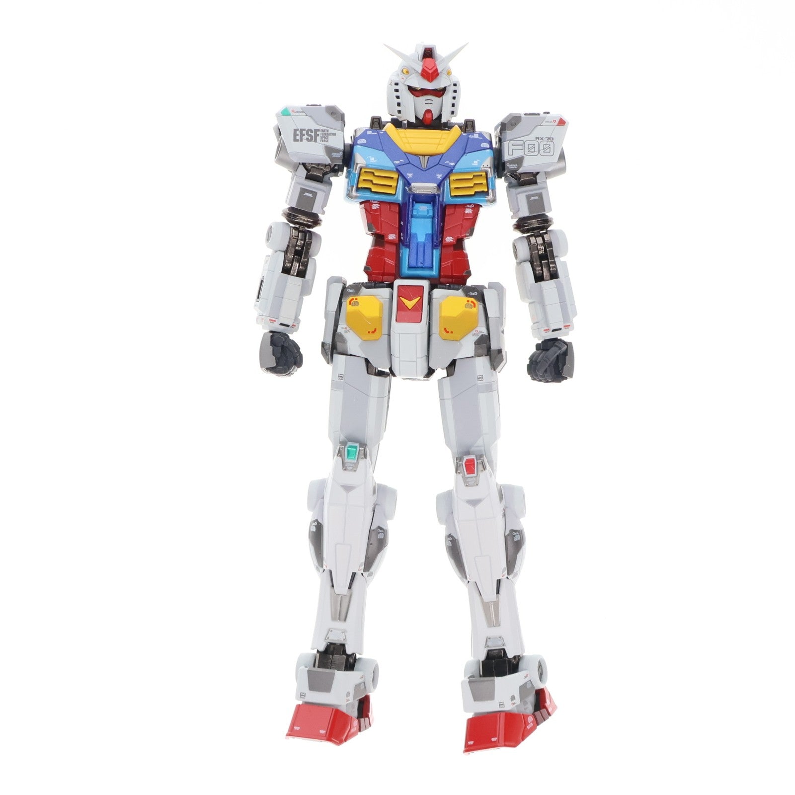 【中古即納】[TOY] 超合金×GUNDAM FACTORY YOKOHAMA RX-78F00 GUNDAM 機動戦士ガンダム 完成トイ GUNDAM FACTORY YOKOHAMA&プレミアムバンダイ限定 バンダイスピリッツ(20201219)