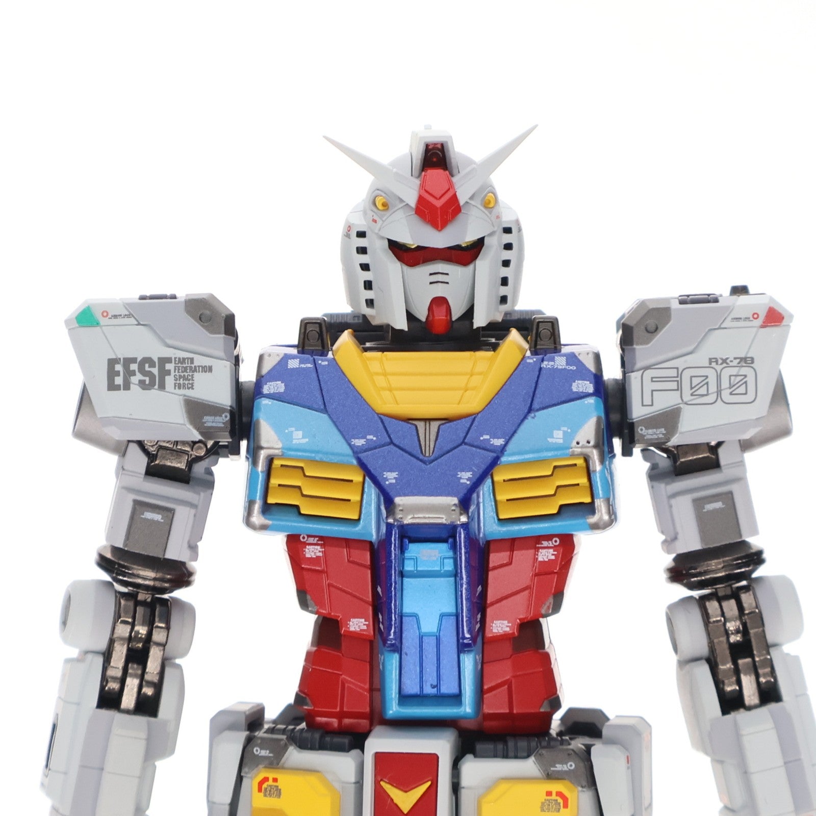 【中古即納】[TOY] 超合金×GUNDAM FACTORY YOKOHAMA RX-78F00 GUNDAM 機動戦士ガンダム 完成トイ GUNDAM FACTORY YOKOHAMA&プレミアムバンダイ限定 バンダイスピリッツ(20201219)