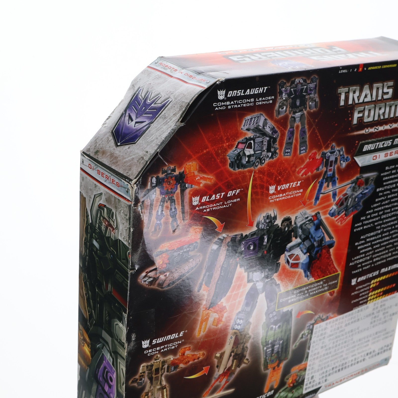 【中古即納】[TOY] トランスフォーマー ユニバース ブルーティカス マキシマス 完成トイ ハズブロ(20080101)