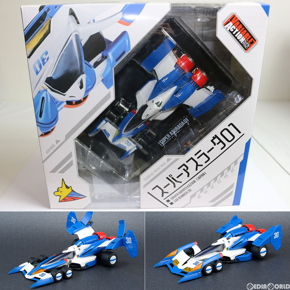 【中古即納】[TOY] (再販) ヴァリアブルアクション スーパーアスラーダ01 新世紀GPXサイバーフォーミュラ 完成品 可動フィギュア メガハウス(20150227)