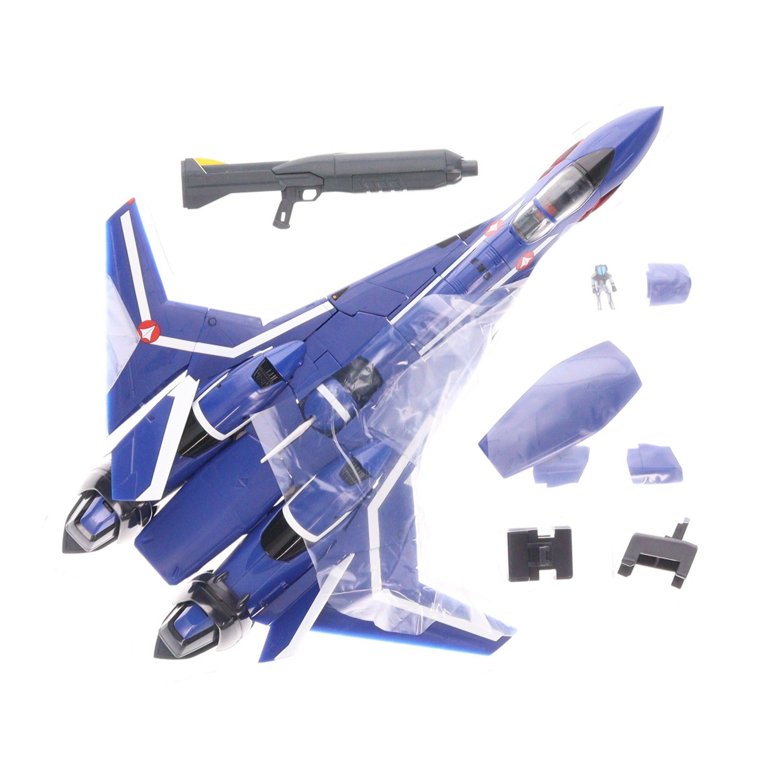 【中古即納】[TOY] 完全変形 1/60 VF-19F エメラルドフォース一般機仕様 マクロス7 完成トイ YAMATO(やまと)(20120831)