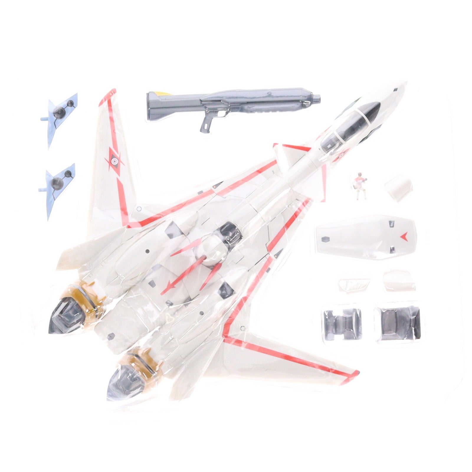 【中古即納】[TOY] 完全変形 1/60 VF-19P 惑星ゾラ パトロール隊仕様 マクロス ダイナマイト7 完成トイ YAMATO(やまと)(20121228)