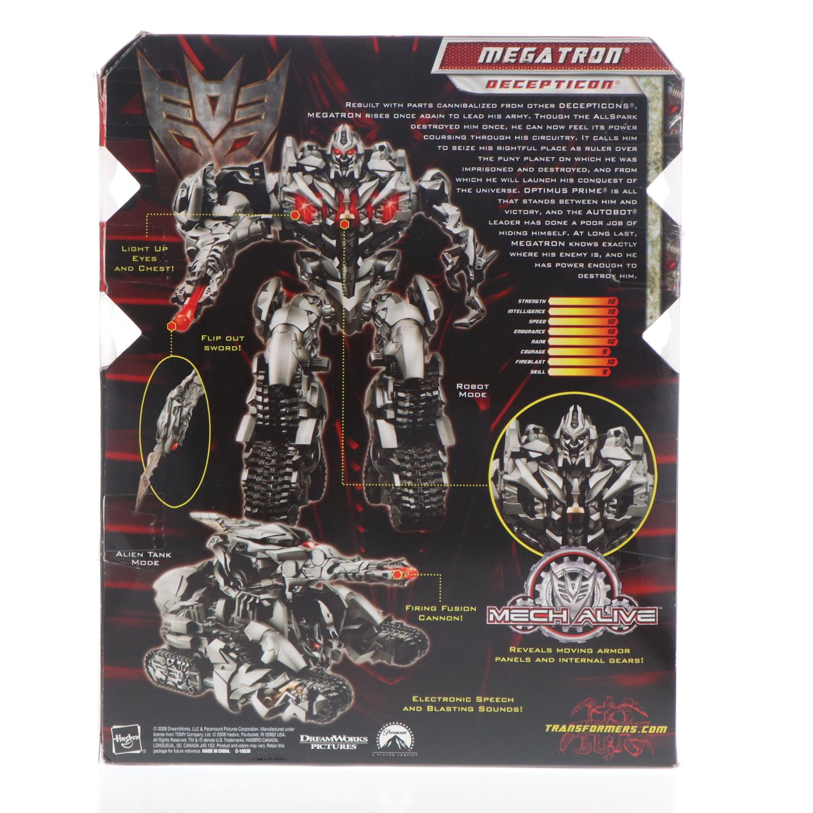 【中古即納】[TOY] トランスフォーマー ムービー RD-01 メガトロン トランスフォーマー/リベンジ 完成トイ タカラトミー(20090530)