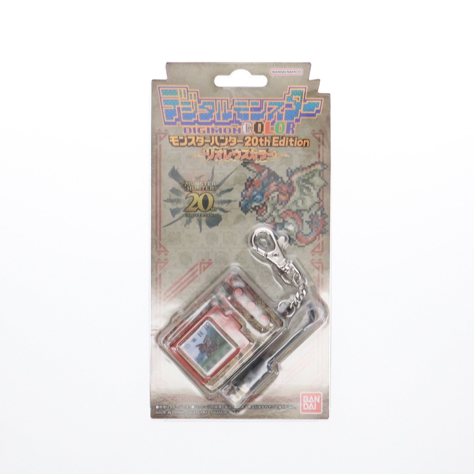 【中古即納】[TOY] プレミアムバンダイ限定 デジタルモンスターCOLOR モンスターハンター 20th Edition リオレウスカラー 完成トイ バンダイ(20250228)