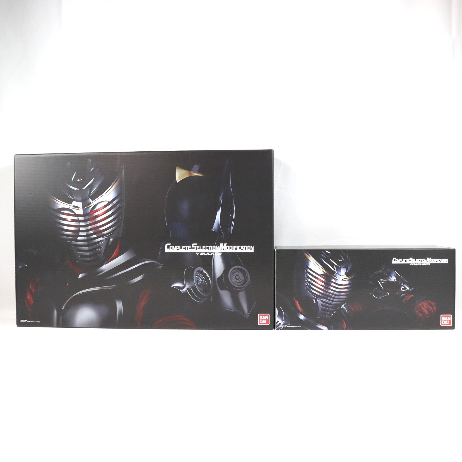 【中古即納】[TOY] プレミアムバンダイ限定 コンプリートセレクションモディフィケーション CSM Vバックル&ドラグバイザー 仮面ライダー龍騎 完成トイ バンダイ(20181231)