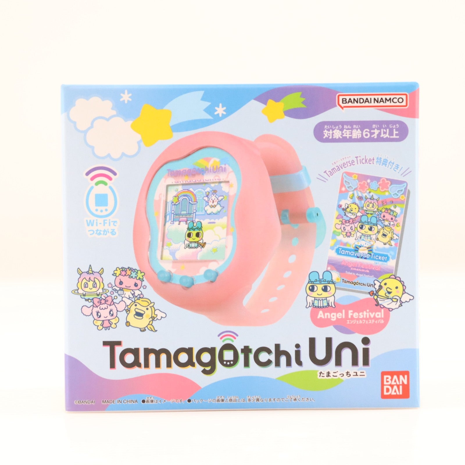 【中古即納】[TOY] Tamagotchi Uni(たまごっち ユニ) Angel Festival(エンジェル フェスティバル) 完成トイ バンダイ(20240713)