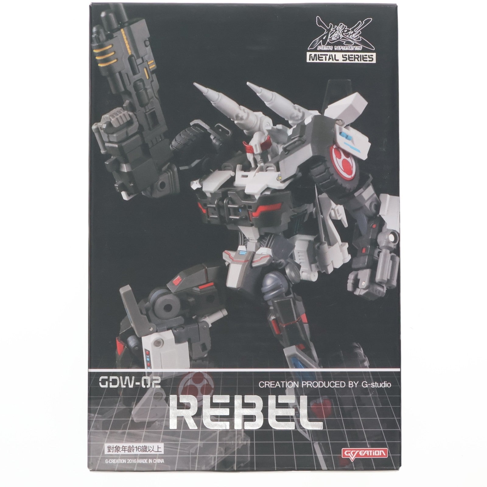 【中古即納】[TOY] Metal Series GDW-02 REBEL(ラベル) 完成トイ Gcreation(Gクリエイション)(20181231)