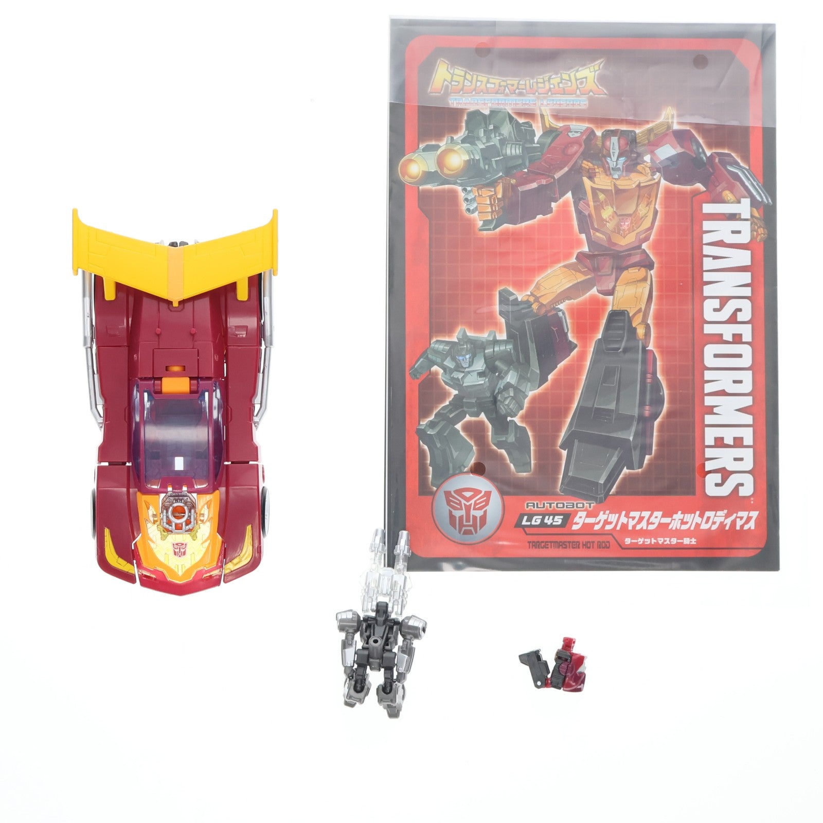 【中古即納】[TOY] トランスフォーマー レジェンズ LG45 ターゲットマスターホットロディマス 完成トイ タカラトミー(20170930)